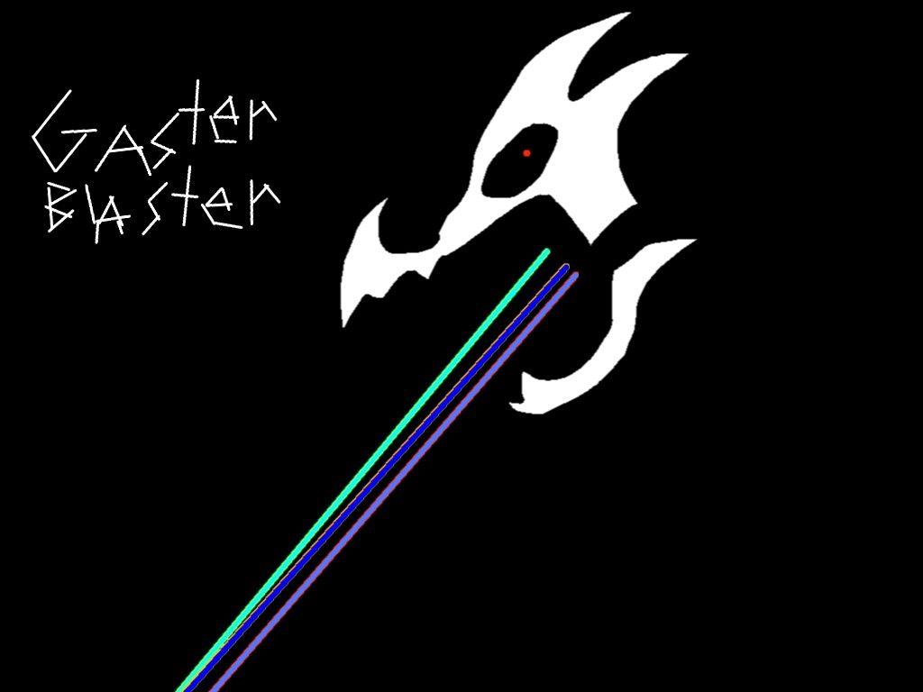 1024x768 Gaster blaster animation