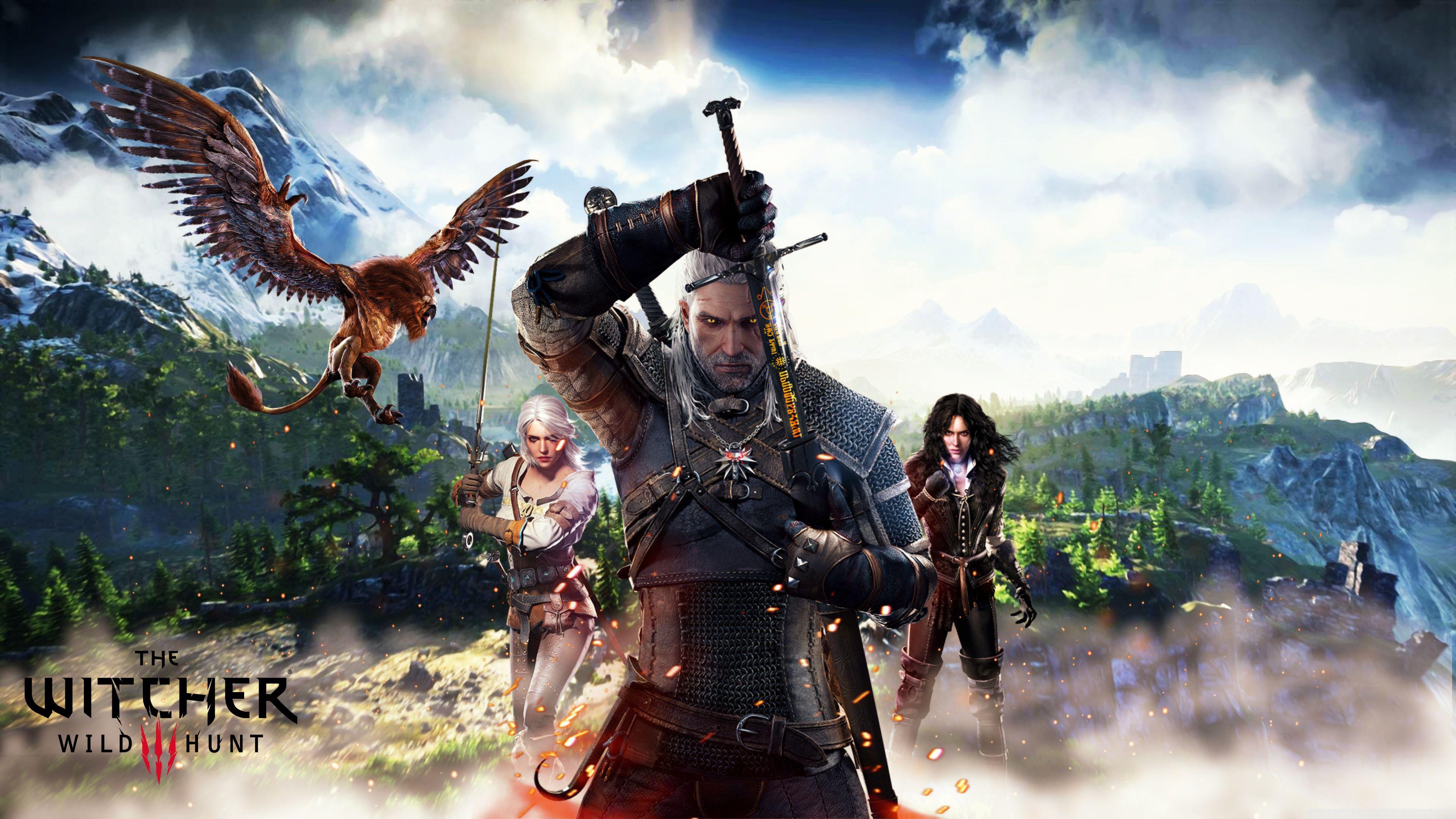 4K Witcher 3 Wallpapers - Top Free 4K Witcher 3 Backgrounds