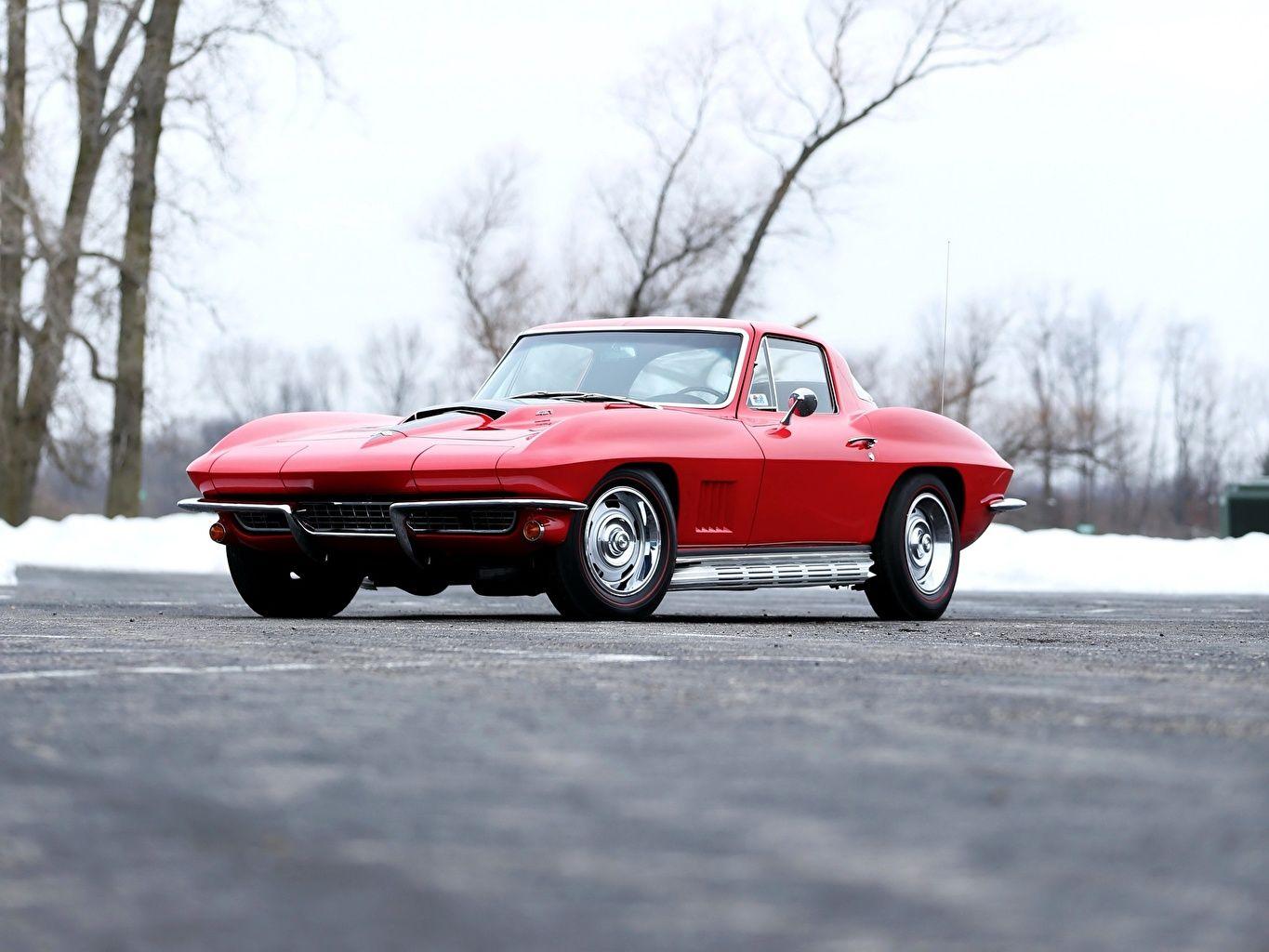 1365x1024 Wallpaper Chevrolet 1967 Corvette Sting Ray L71 427 435 HP C2 Red