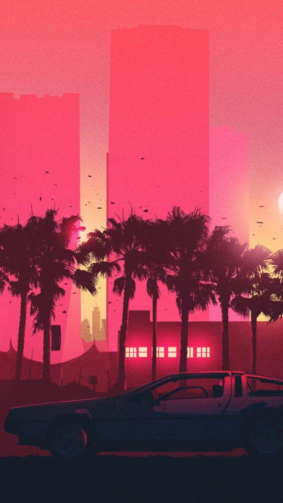 900x1600 AESTHETIC VAPORWAVE PHONE WALLPAPER .
