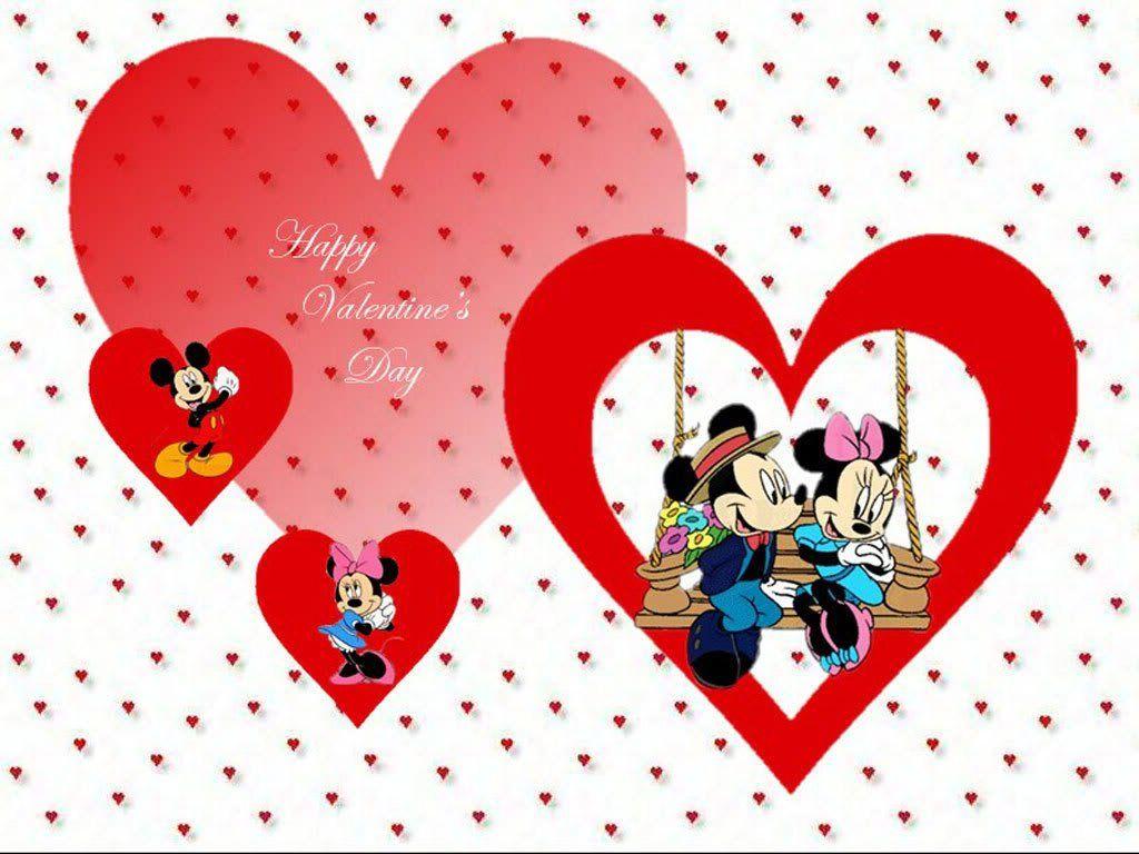 1024x768 Disney Valentine Desktop Wallpaper .