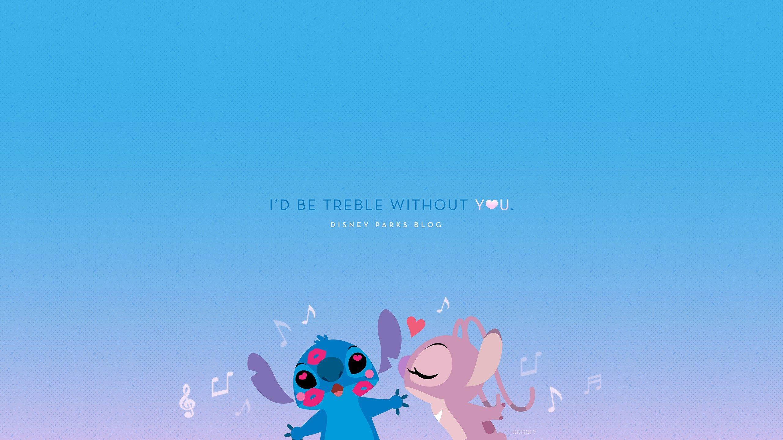 2560x1440 Disney Stitch Valentines Day Wallpaper .novocom.top