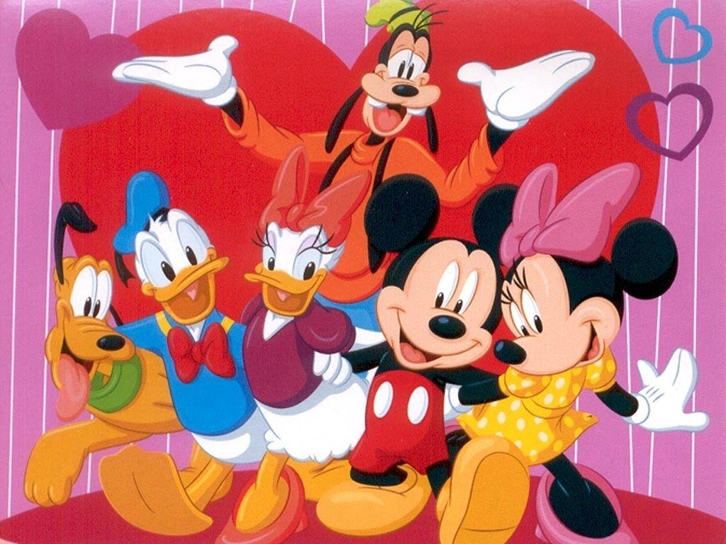 1024x768 Disney Valentine Wallpaper