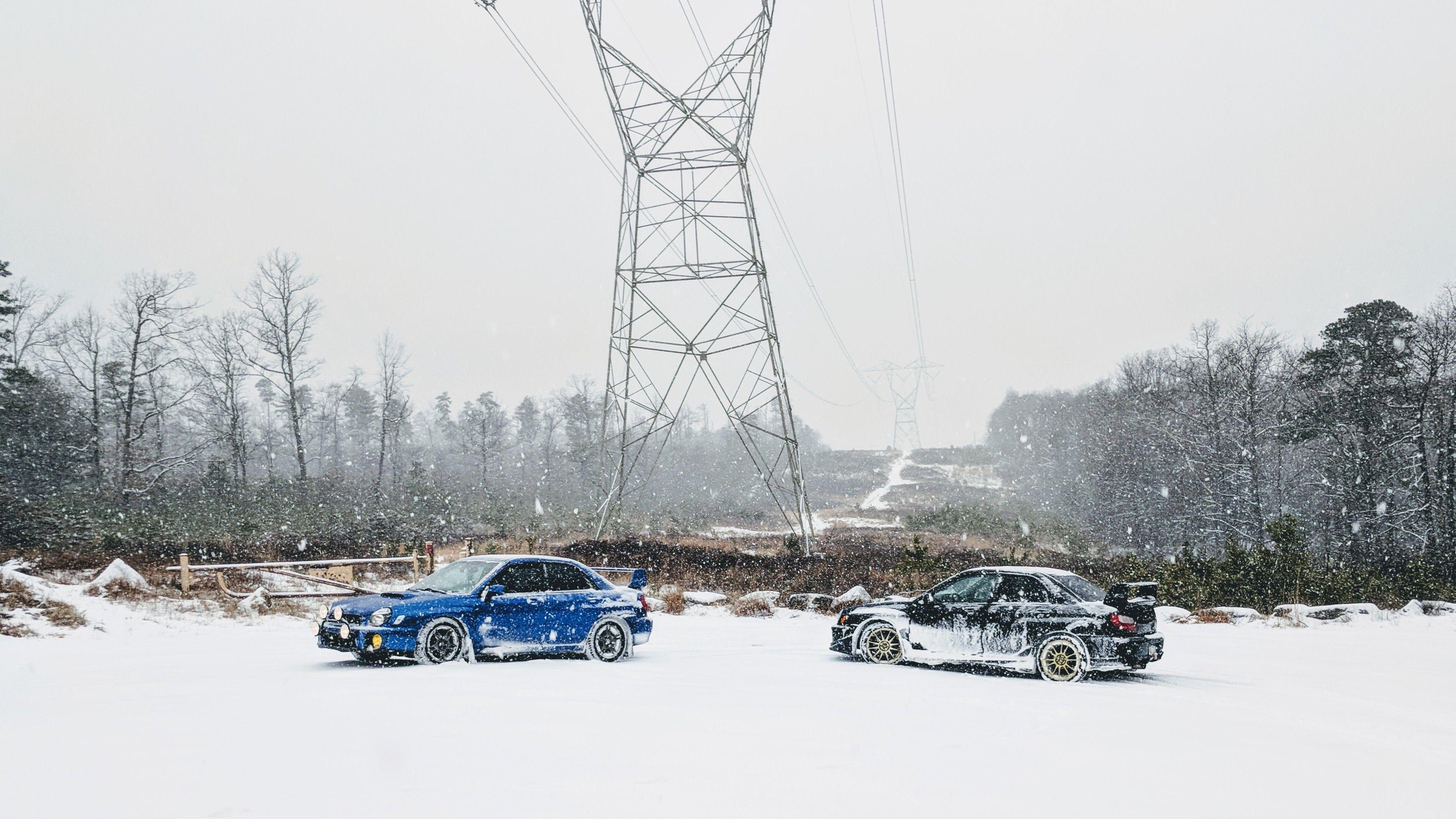 3840x2160 Wallpaper 4k Snowy Subarus Car 4k .