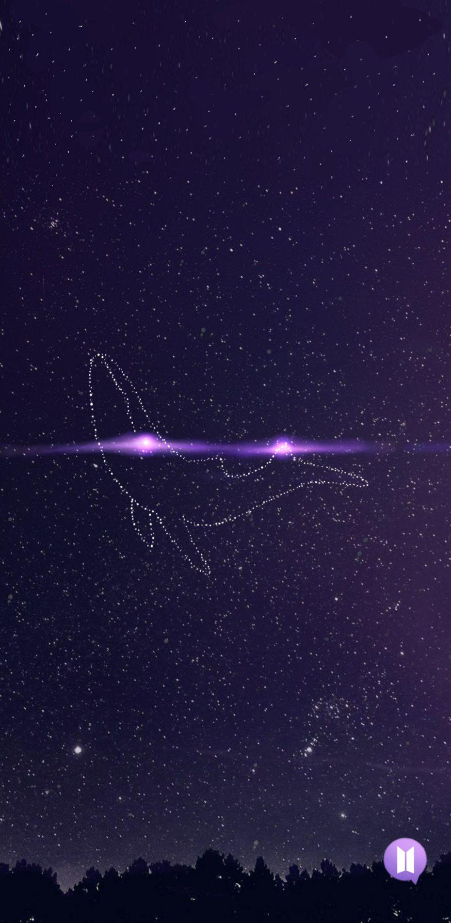 930x1904 Purple whale. Latar belakang, Foto .com