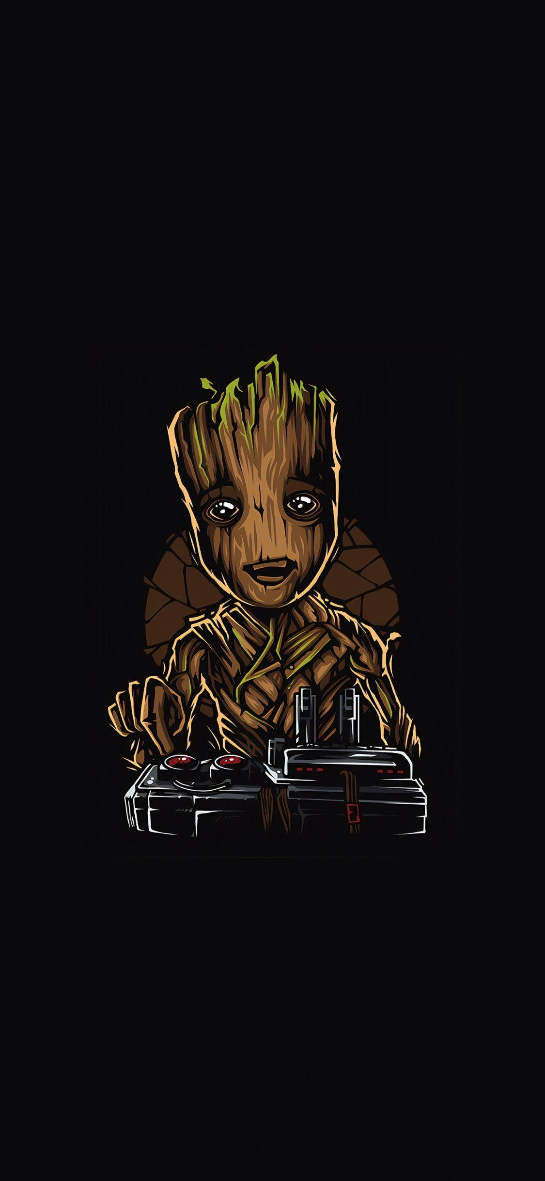 Cute Baby Groot Wallpapers Top Free Cute Baby Groot Backgrounds Wallpaperaccess