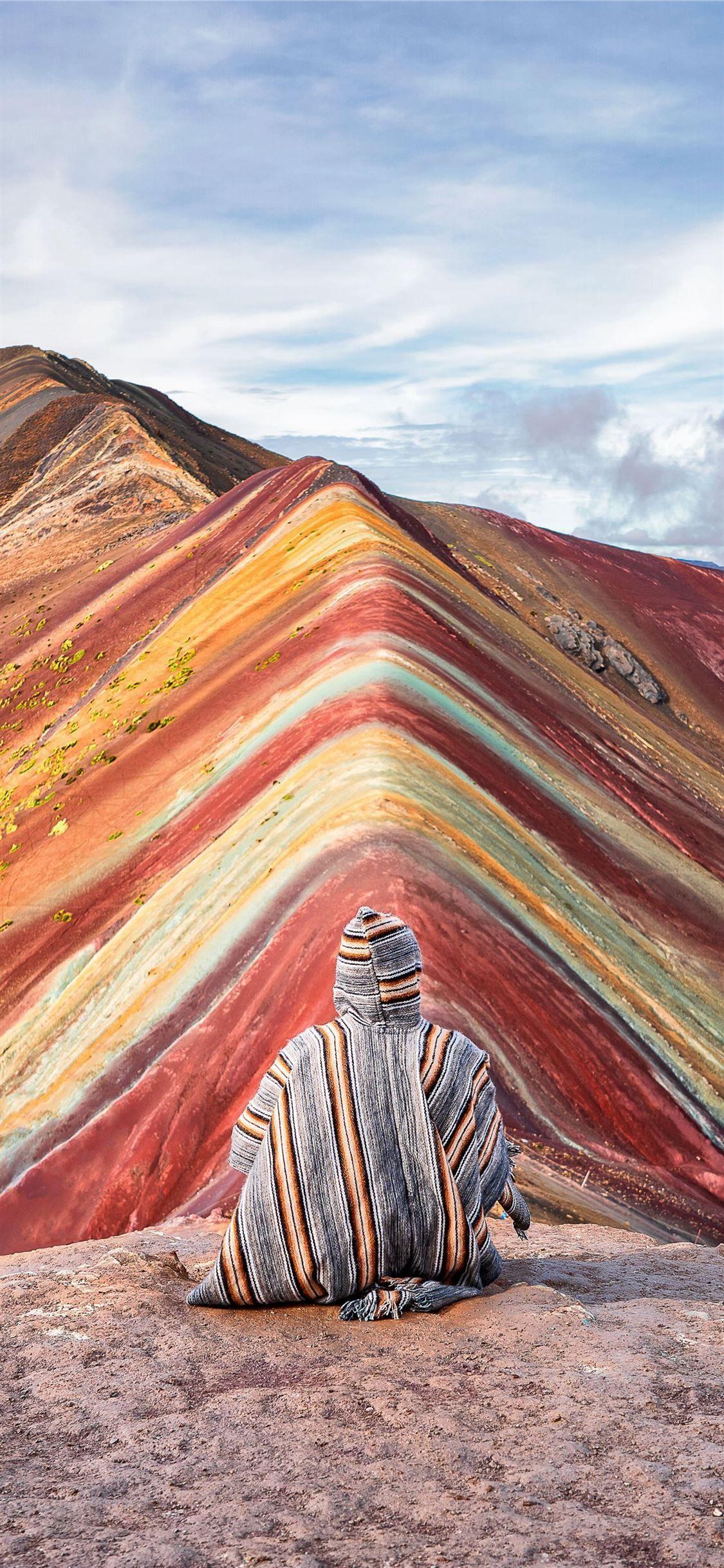 1125x2436 Rainbow mountain, Rainbow mountains .com