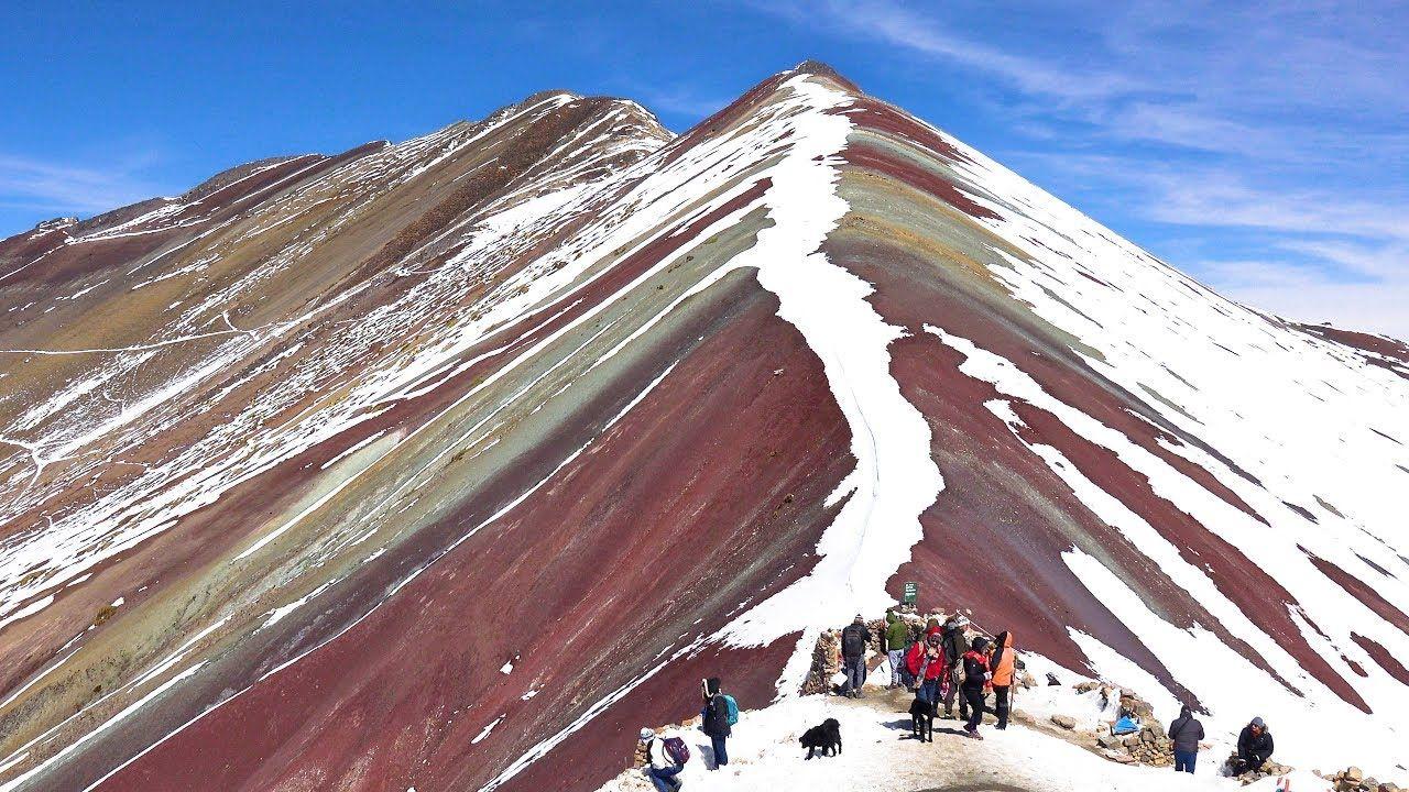 1280x720 Rainbow Mountain, Peru in 4K Ultra HD .