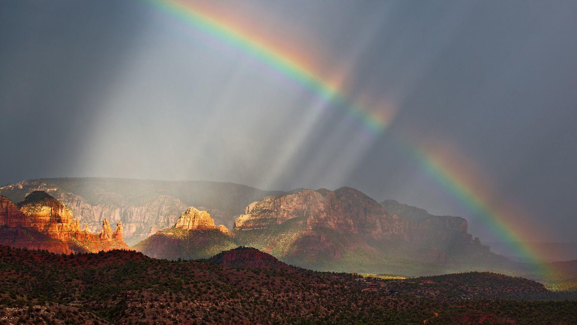 1920x1080 Wallpaper Rainbow Over .