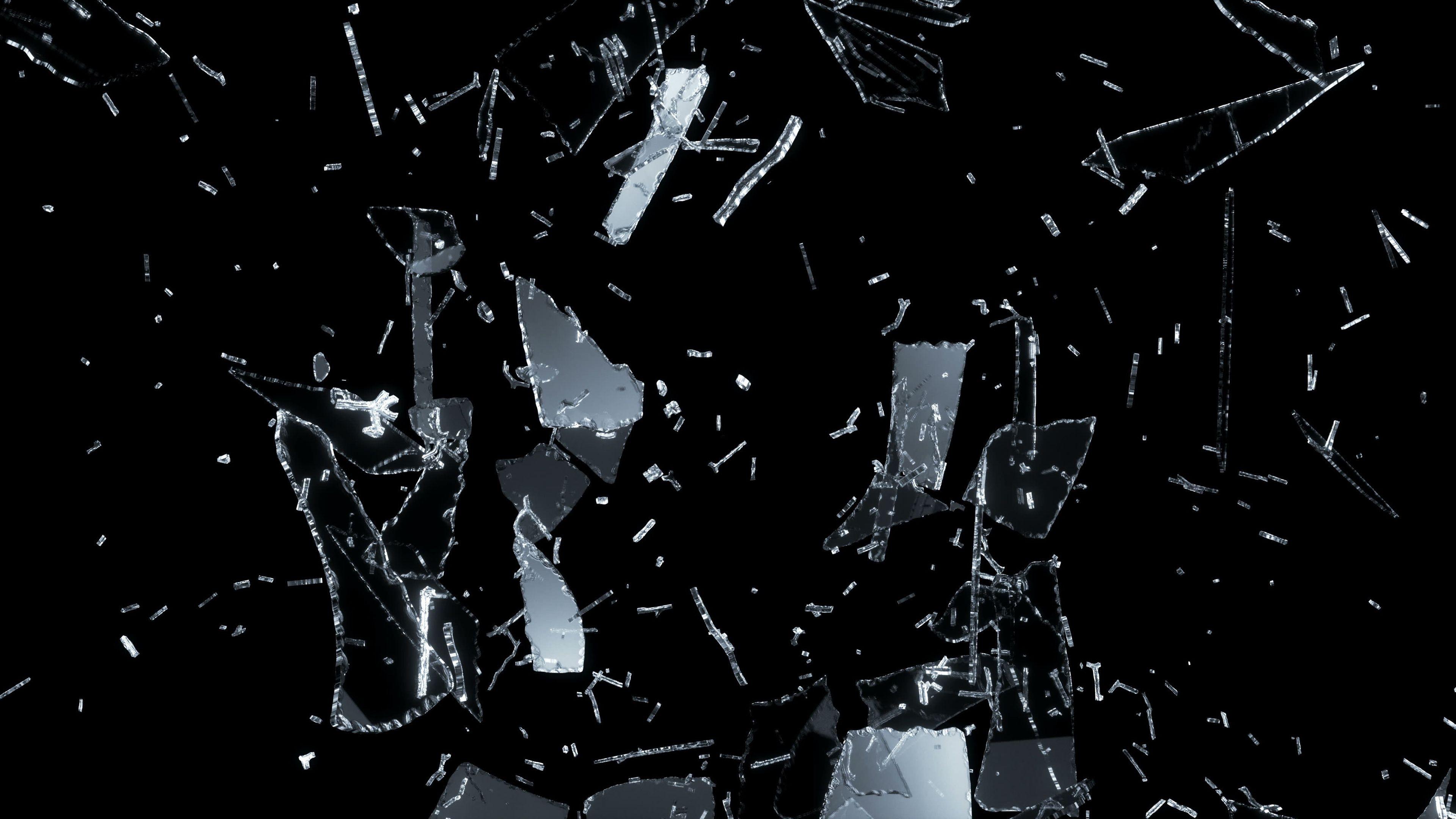 3840x2160 Shattered Glass