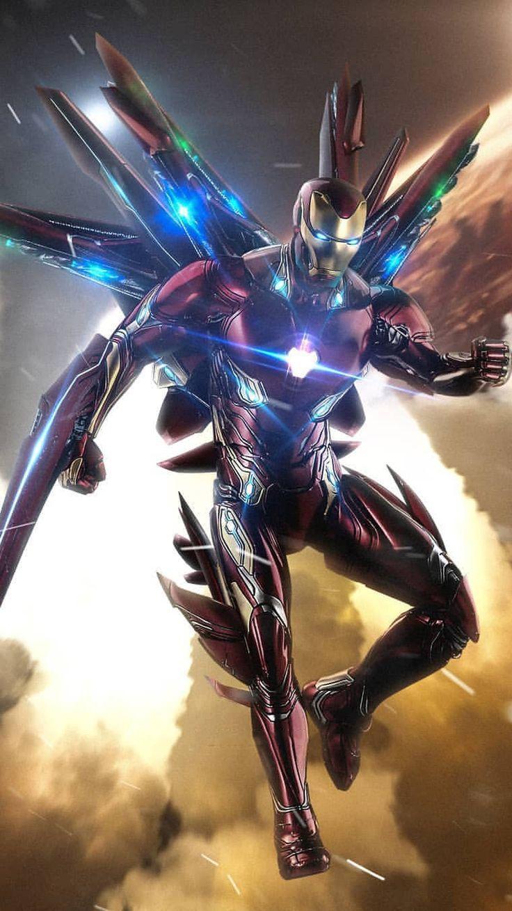 736x1309 Iron Man Endgame Wallpaper on .