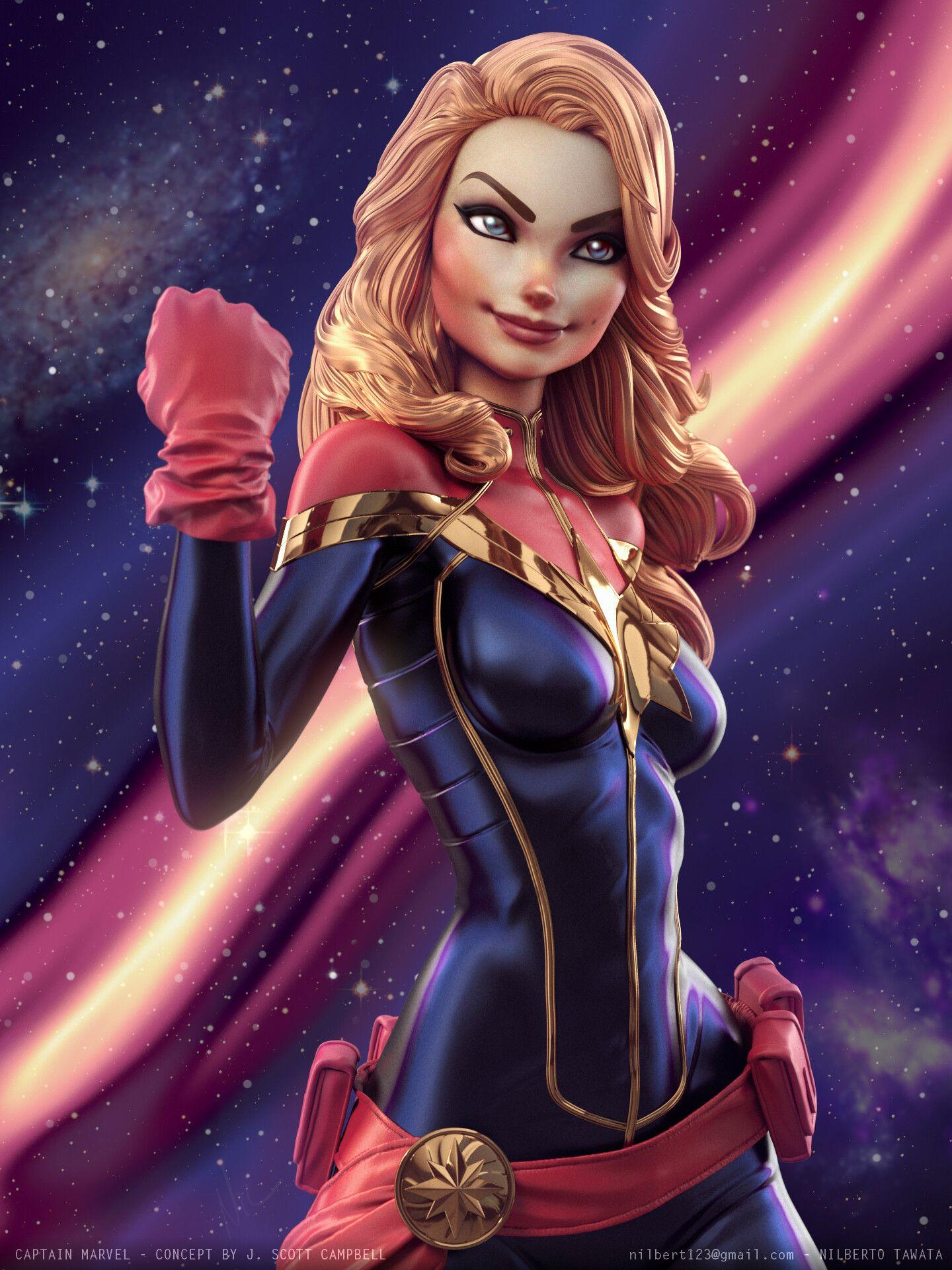 1440x1920 Captain Marvel Wallpaper