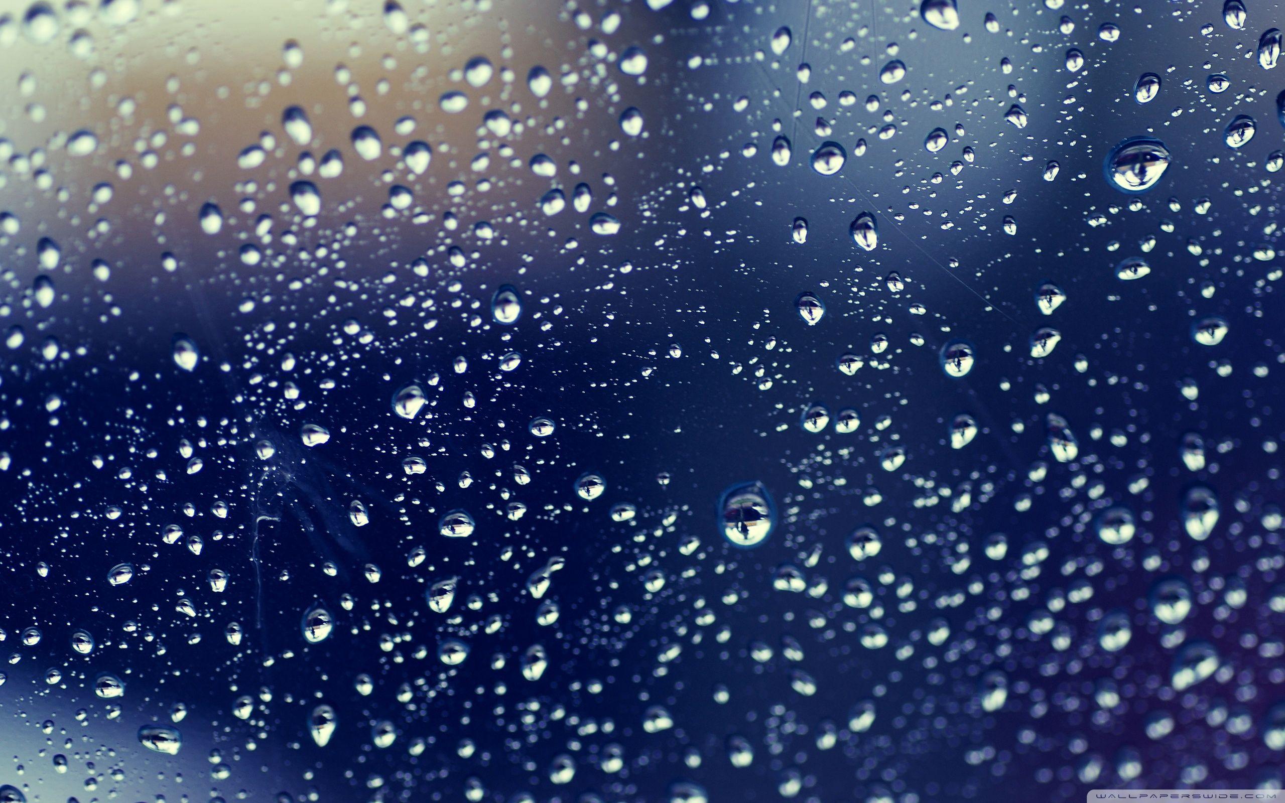2560x1600 Glass With Drops Of Water Wallpaper .