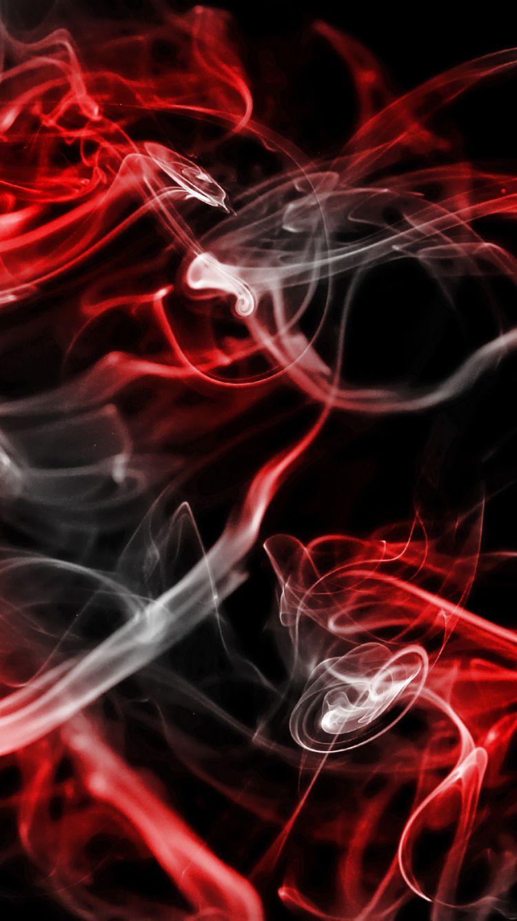 750x1334 Black Smoke Wallpaper .