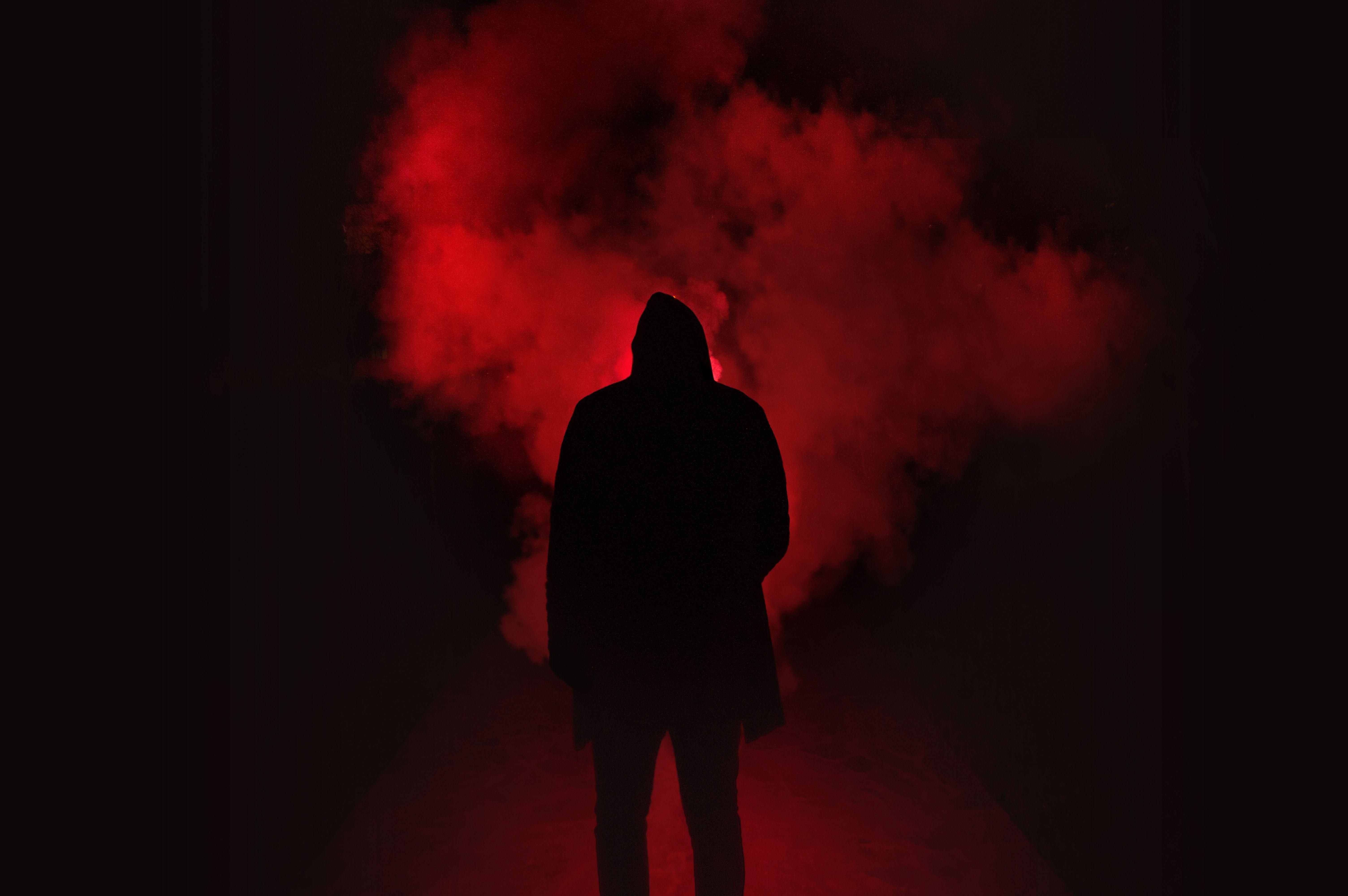 6016x4000 Red Smoke Wallpaper