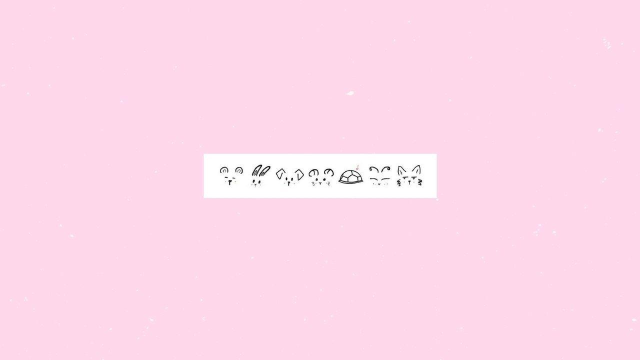 1280x720 Pink Aesthetic Desktop Wallpaper .