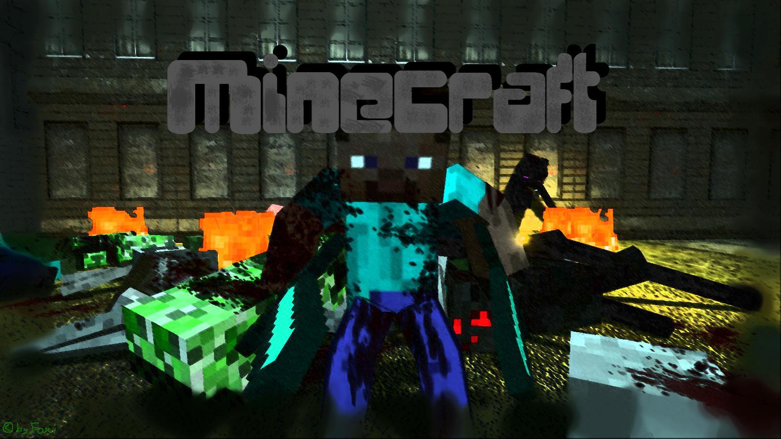 1600x900 Minecraft PC Wallpaper Group Wallpaper