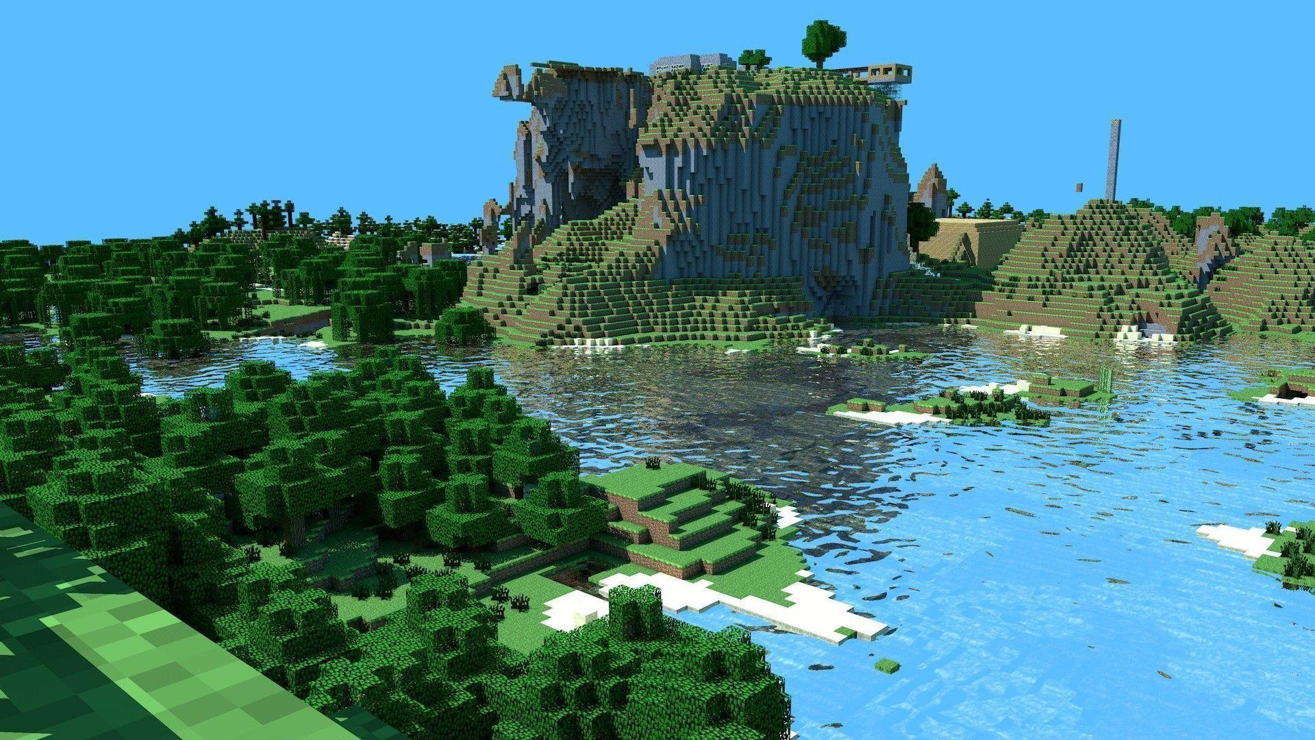 1920x1080 Minecraft Laptop Background .line.