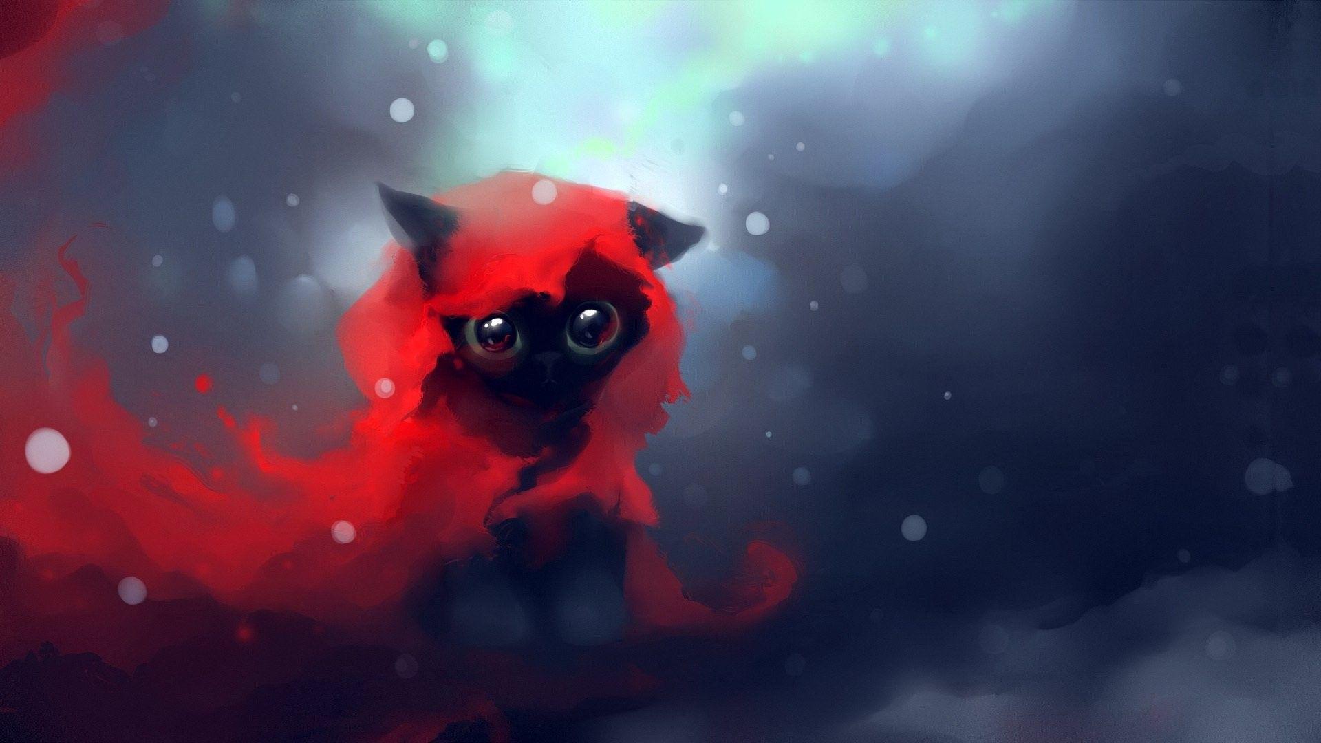 1920x1080 Anime Cat Wallpaper Full HD Download
