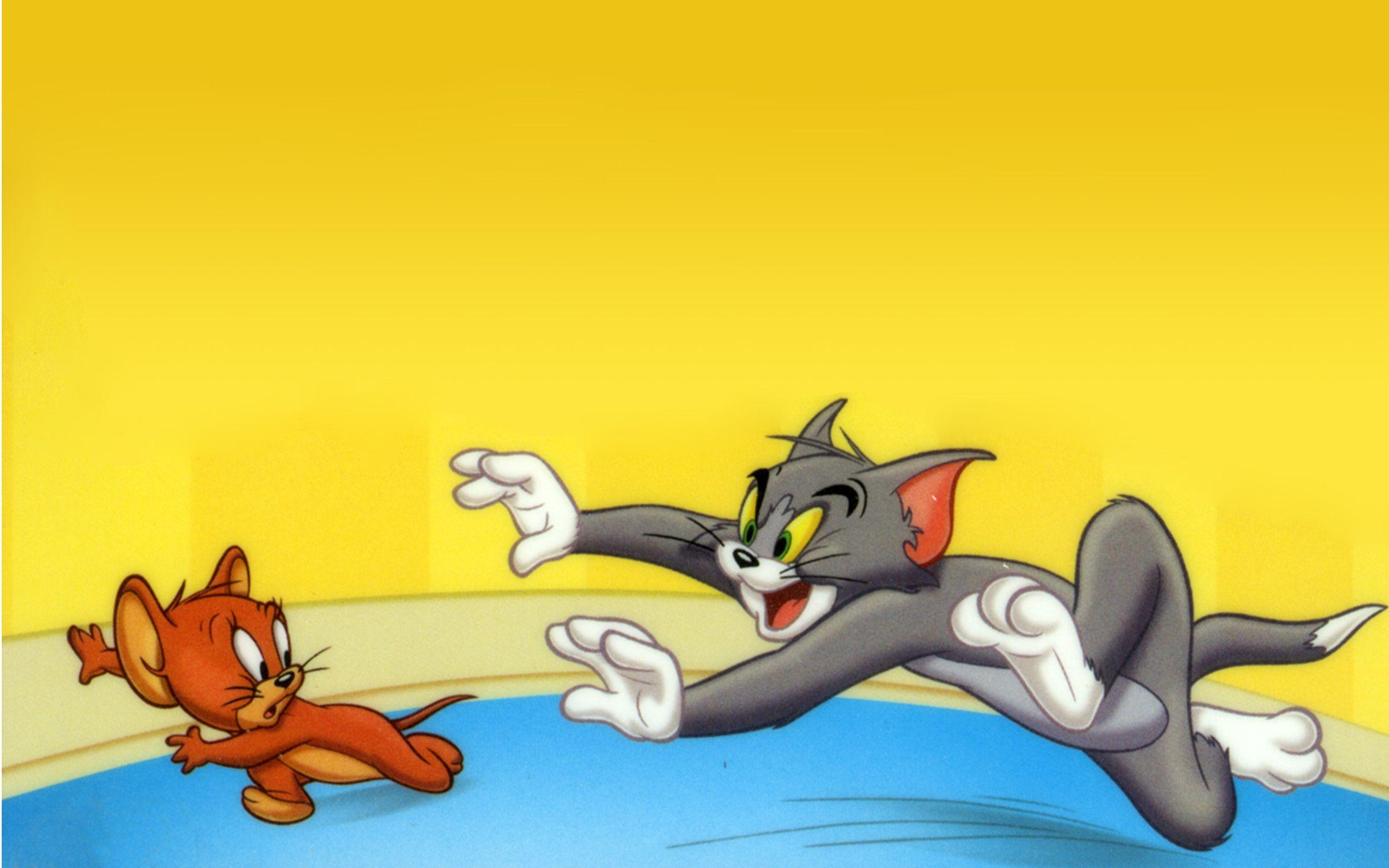 2560x1600 Tom và Jerry Cuộc truy tố mèo Tom xấu