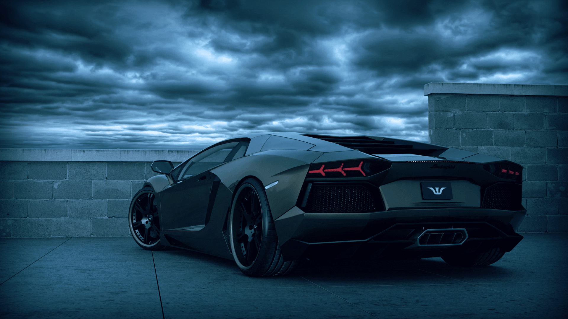 1920x1080 Black Car Wallpaper