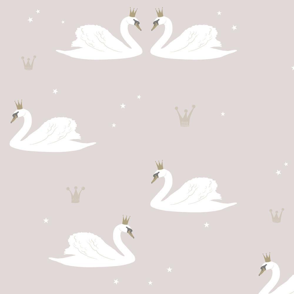 1000x1000 Swans wallpaper