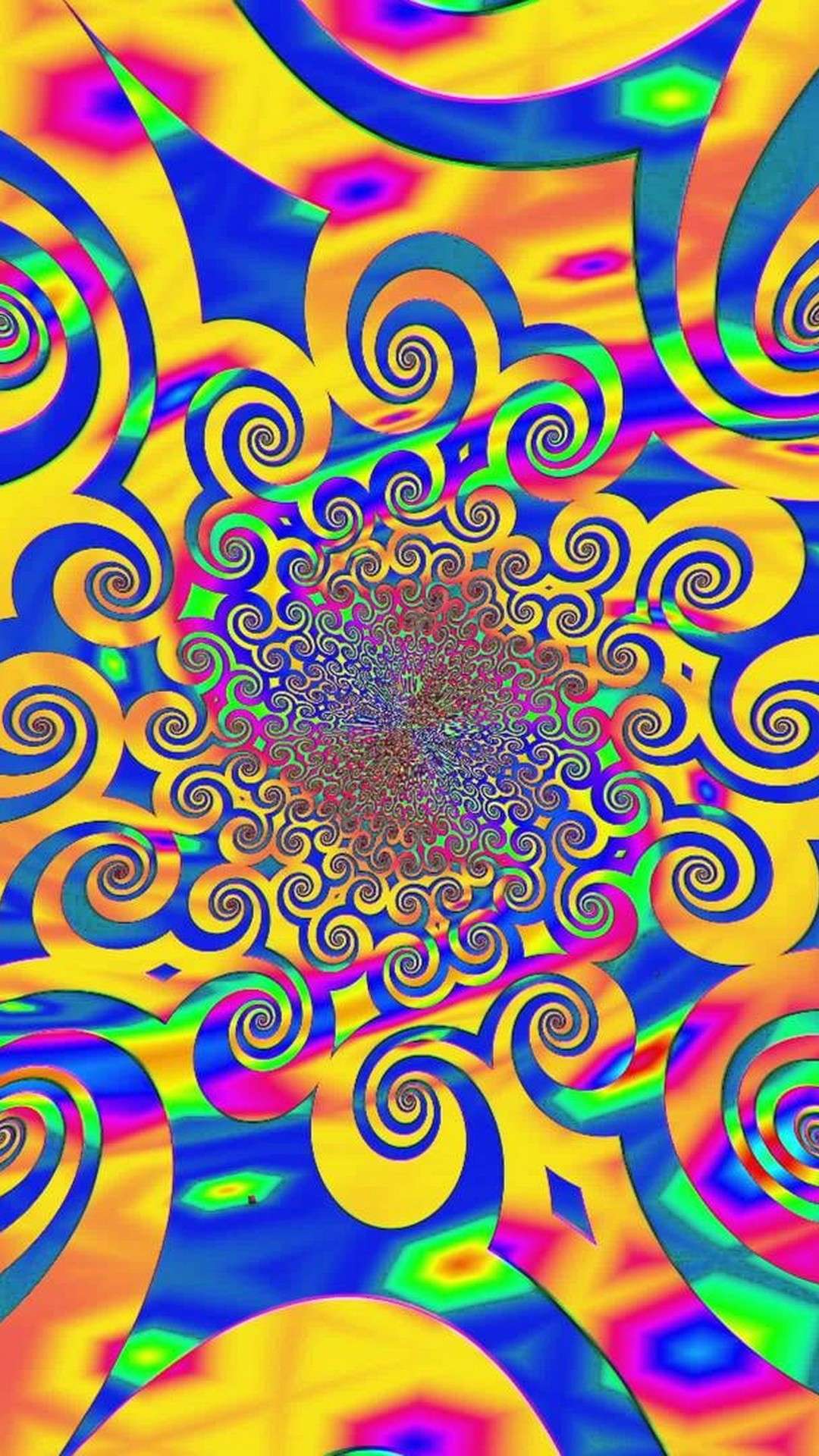 1080x1920 Colorful Trippy Wallpaperet Cool Background