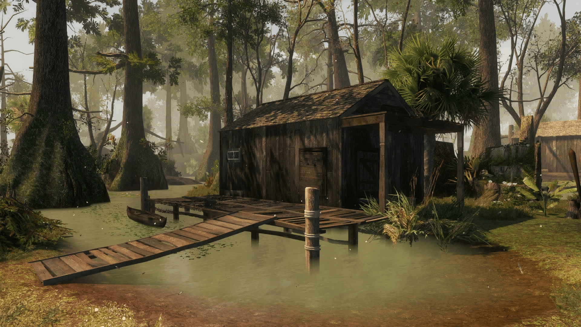 1920x1080 Water Landscape Painting Inspiration. Louisiana swamp, Louisiana bayou, Drawing scenery