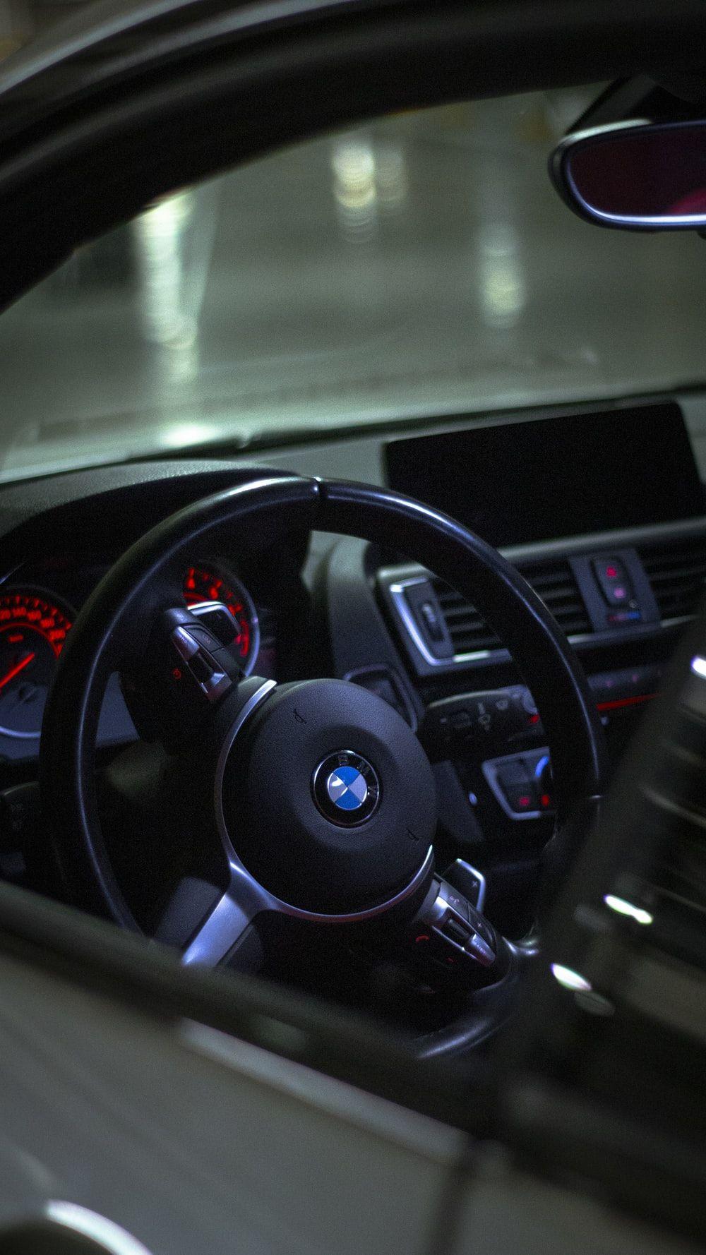 1000x1778 black bmw car steering wheel photo .com
