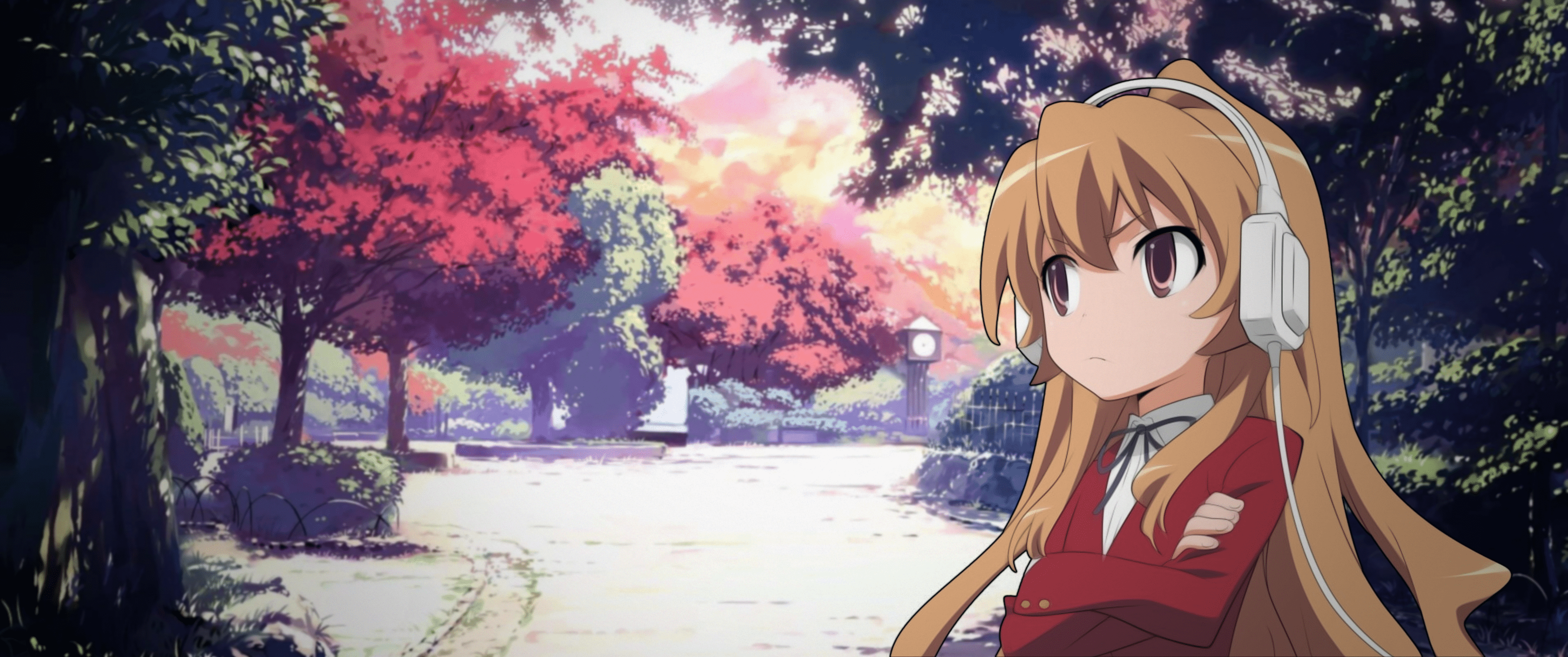 Download wallpaper 840x1160 toradora!, anime, characters, iphone 4