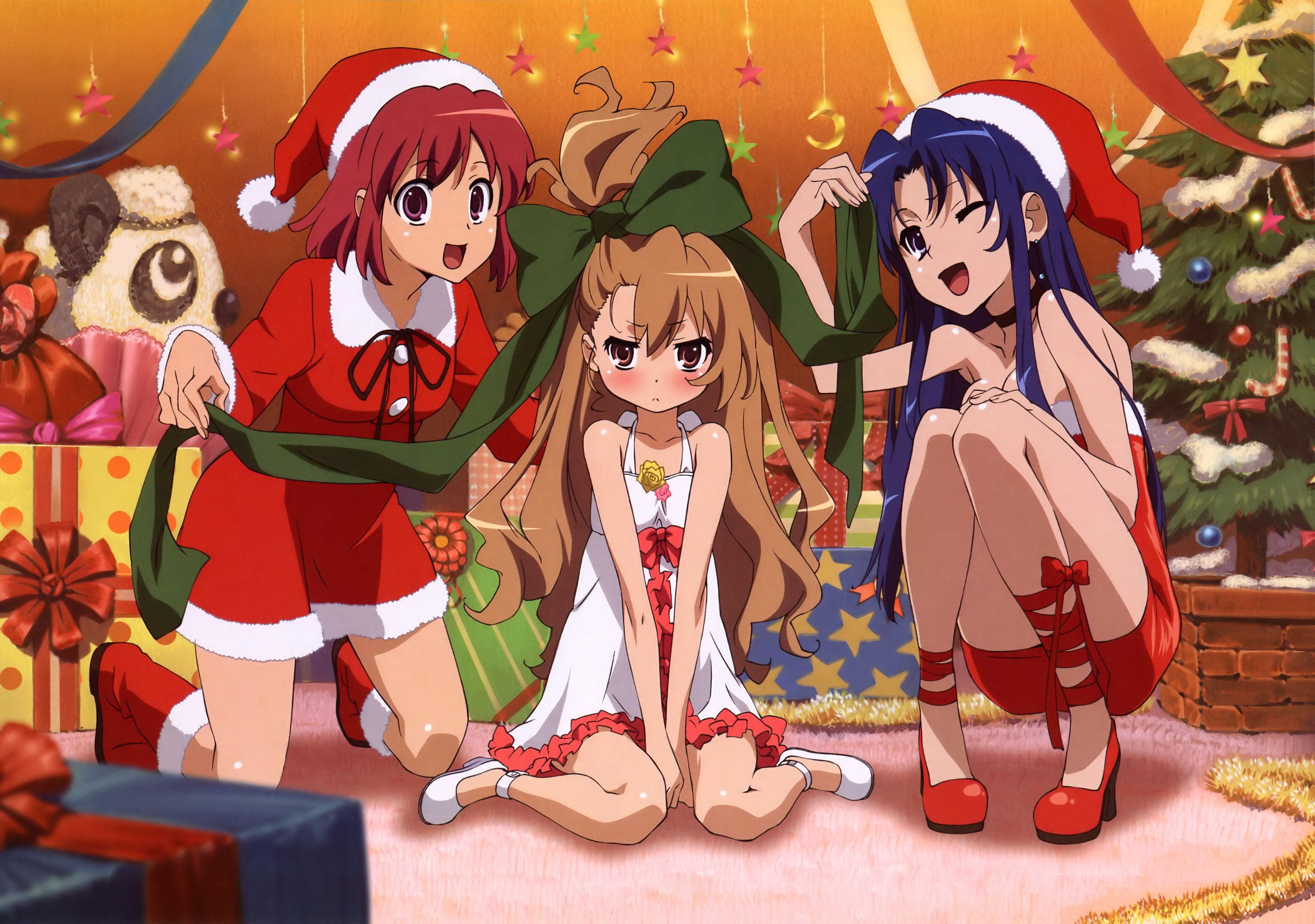 4039x2839 Aisaka Taiga, Kushieda Minori, Toradora .sf.co.ua