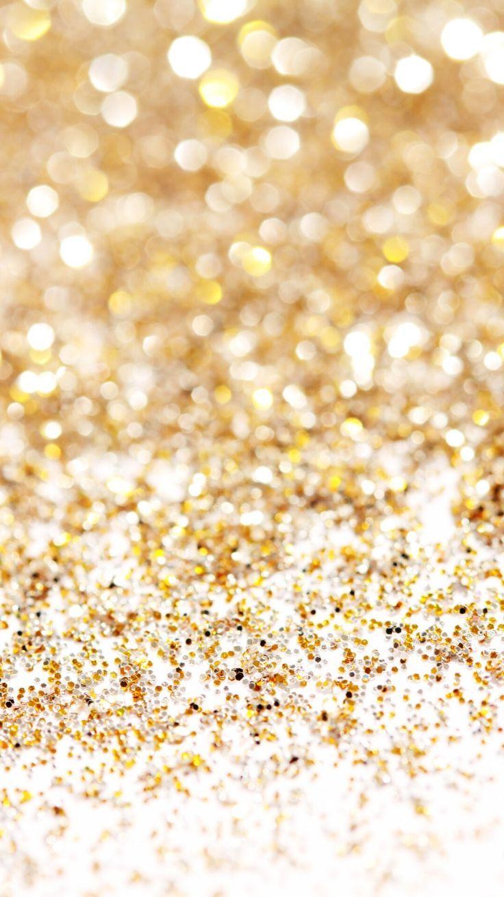736x1308 Gold Glitter Festive Christmas iPhone .