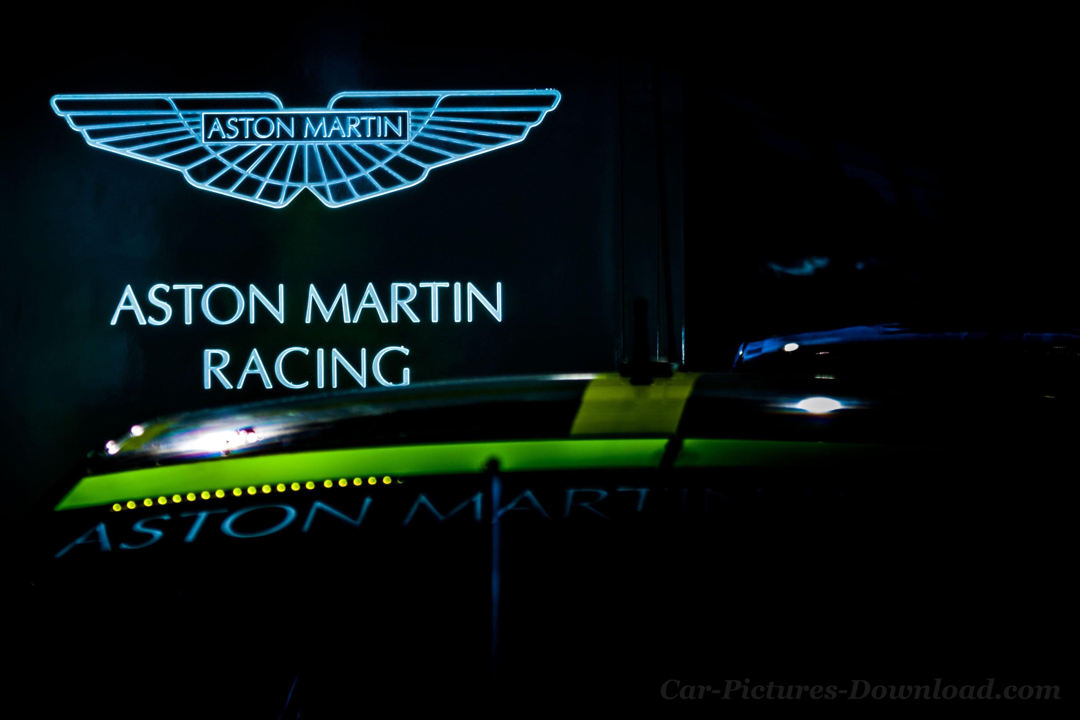 3651x2434 Aston Martin Racing Logo Black .