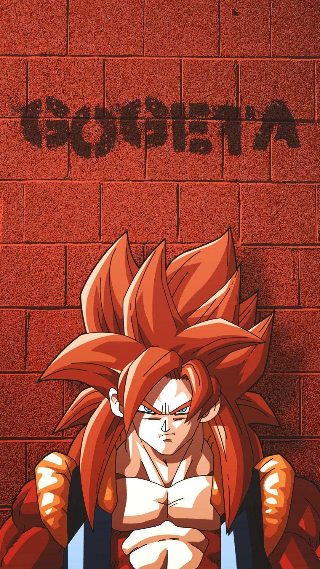 1080x1920 Gogeta Ssj4 Wallpaper background .