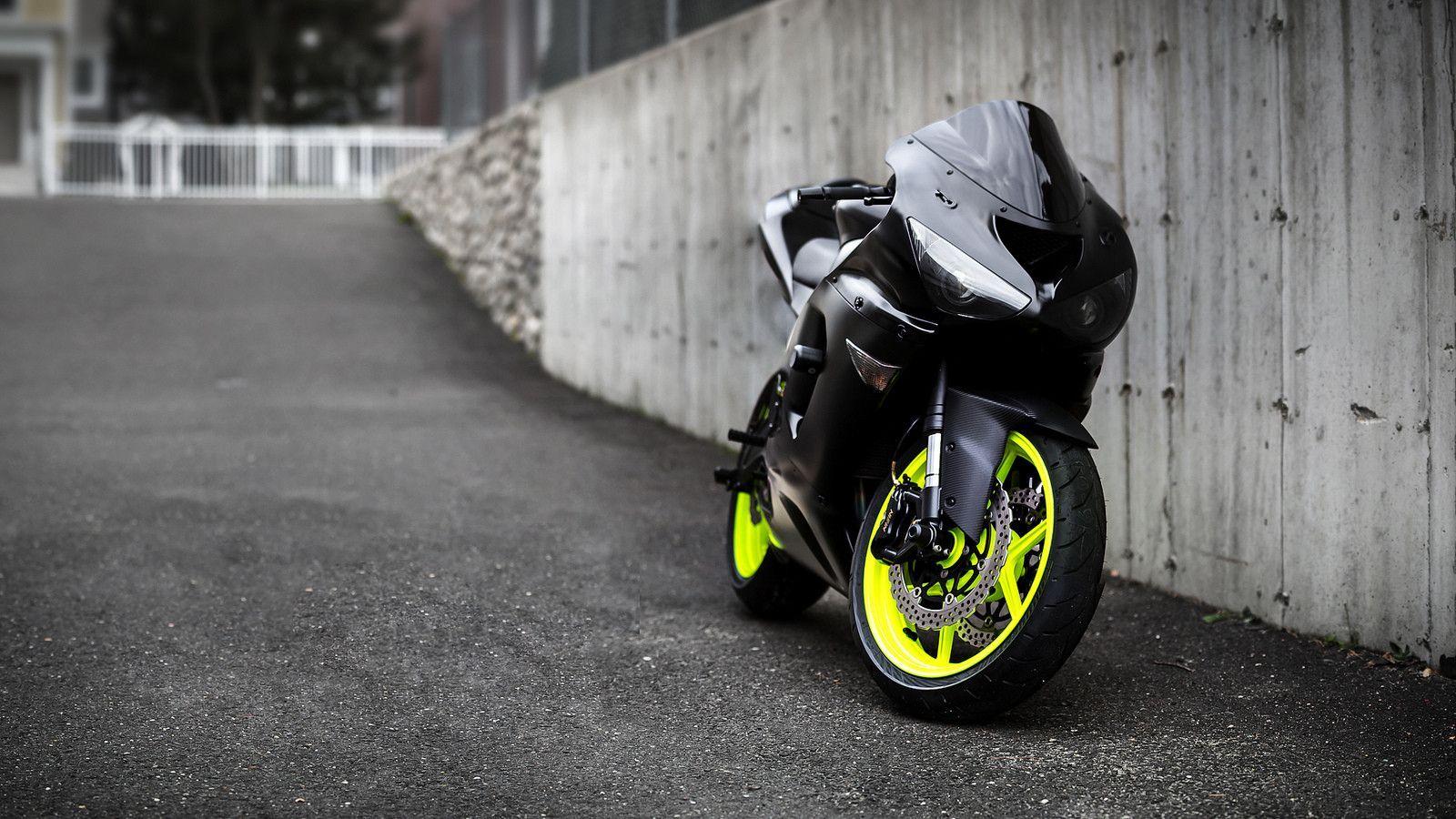 1600x900 Free download Kawasaki Ninja ZX6R .