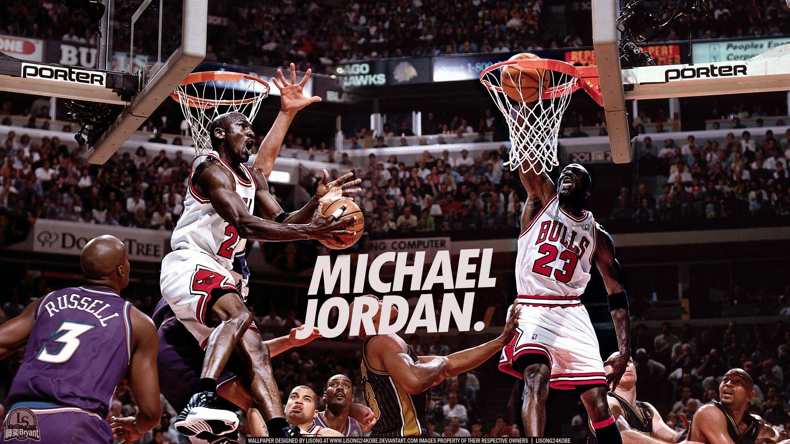 2560x1440 Michael Jordan Dunks Wallpaper on .wallpaper.dog