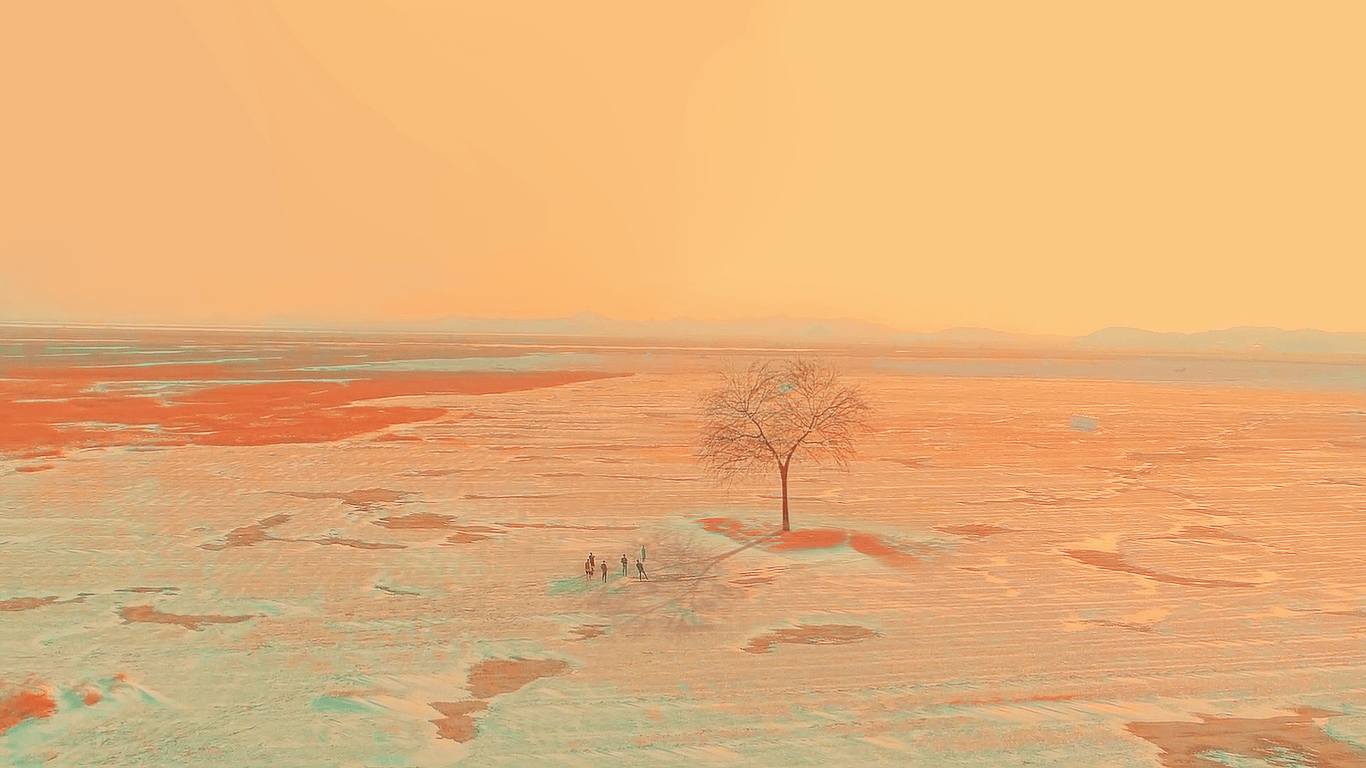 1366x768 BTS Spring Day Background .line.