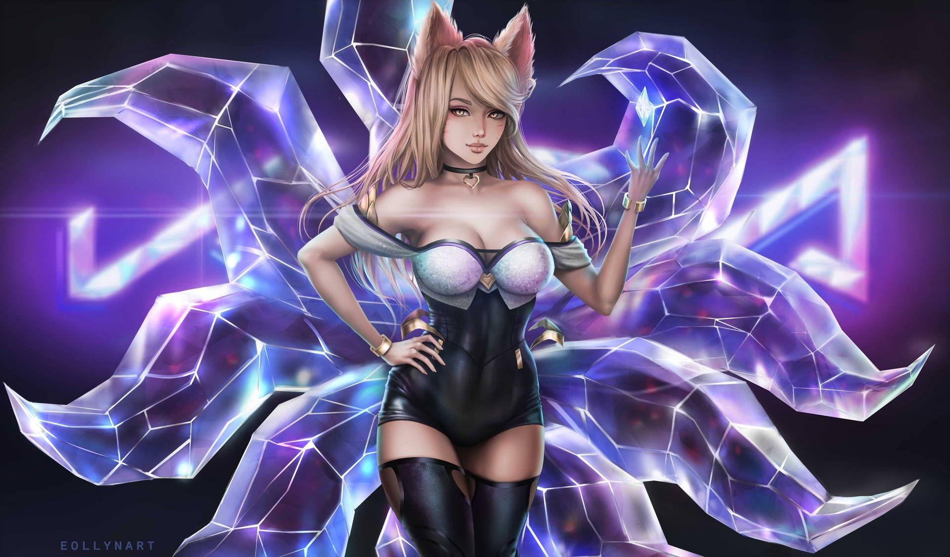 1920x1126 K Da Ahri By Eollynart HD Wallpaper .
