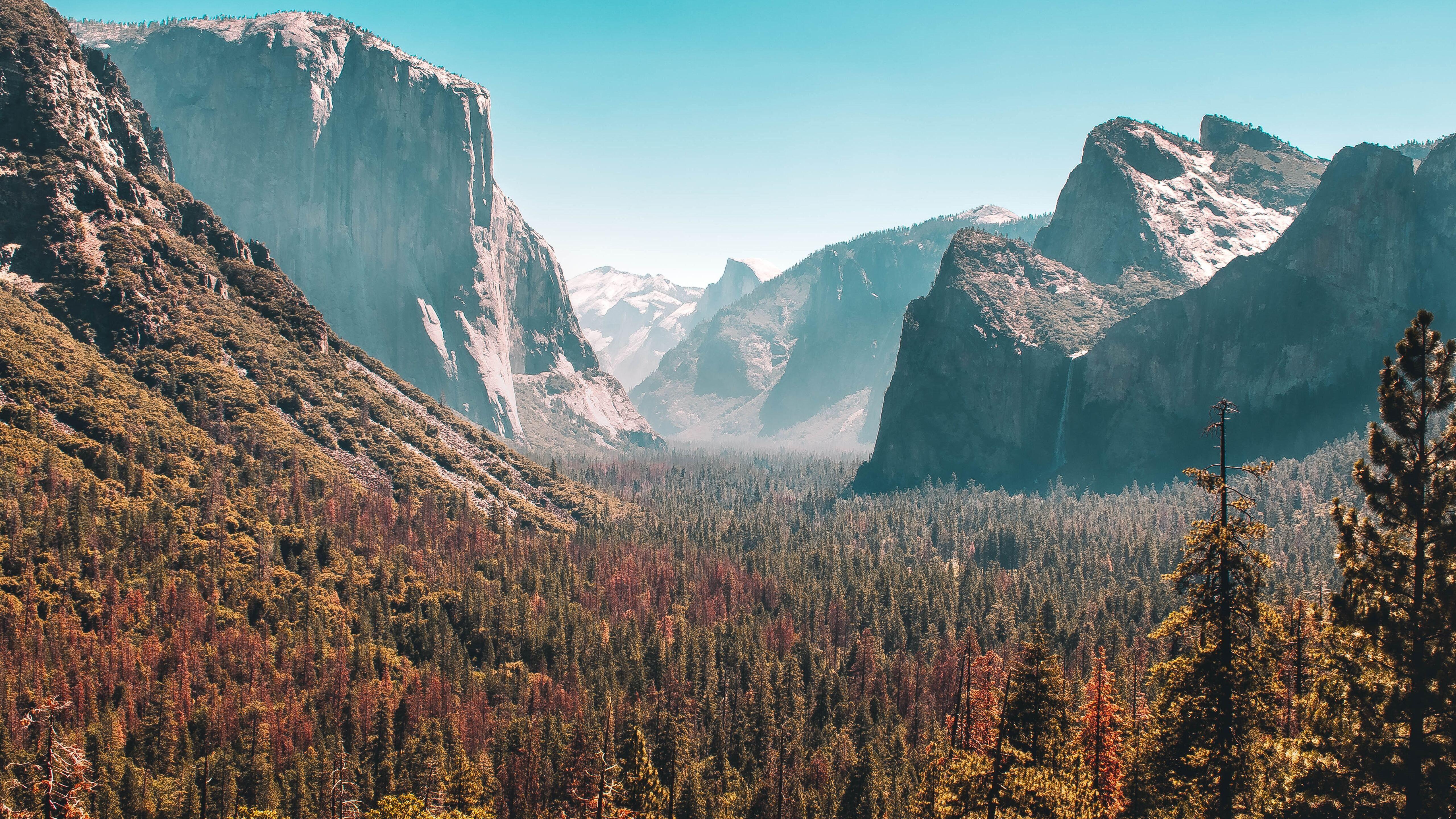 5120x2880 forest mountain yosemite valley 5k iMac Wallpaper Download