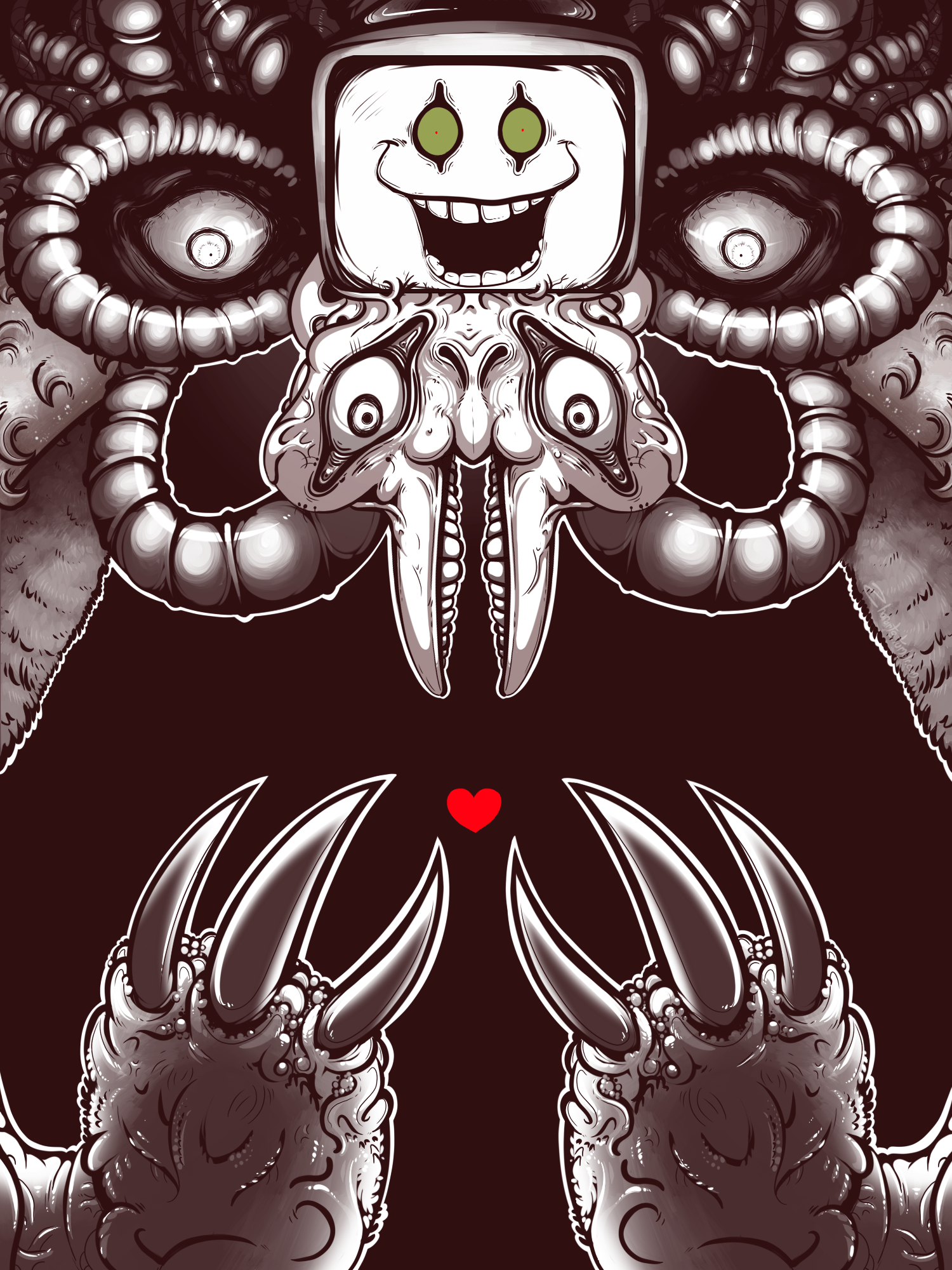 Omega Flowey (Undertale) HD Wallpapers and Backgrounds