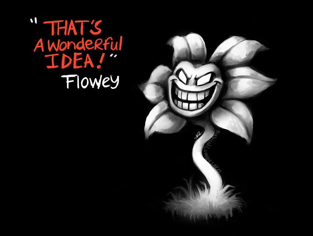 Flowey Wallpaper