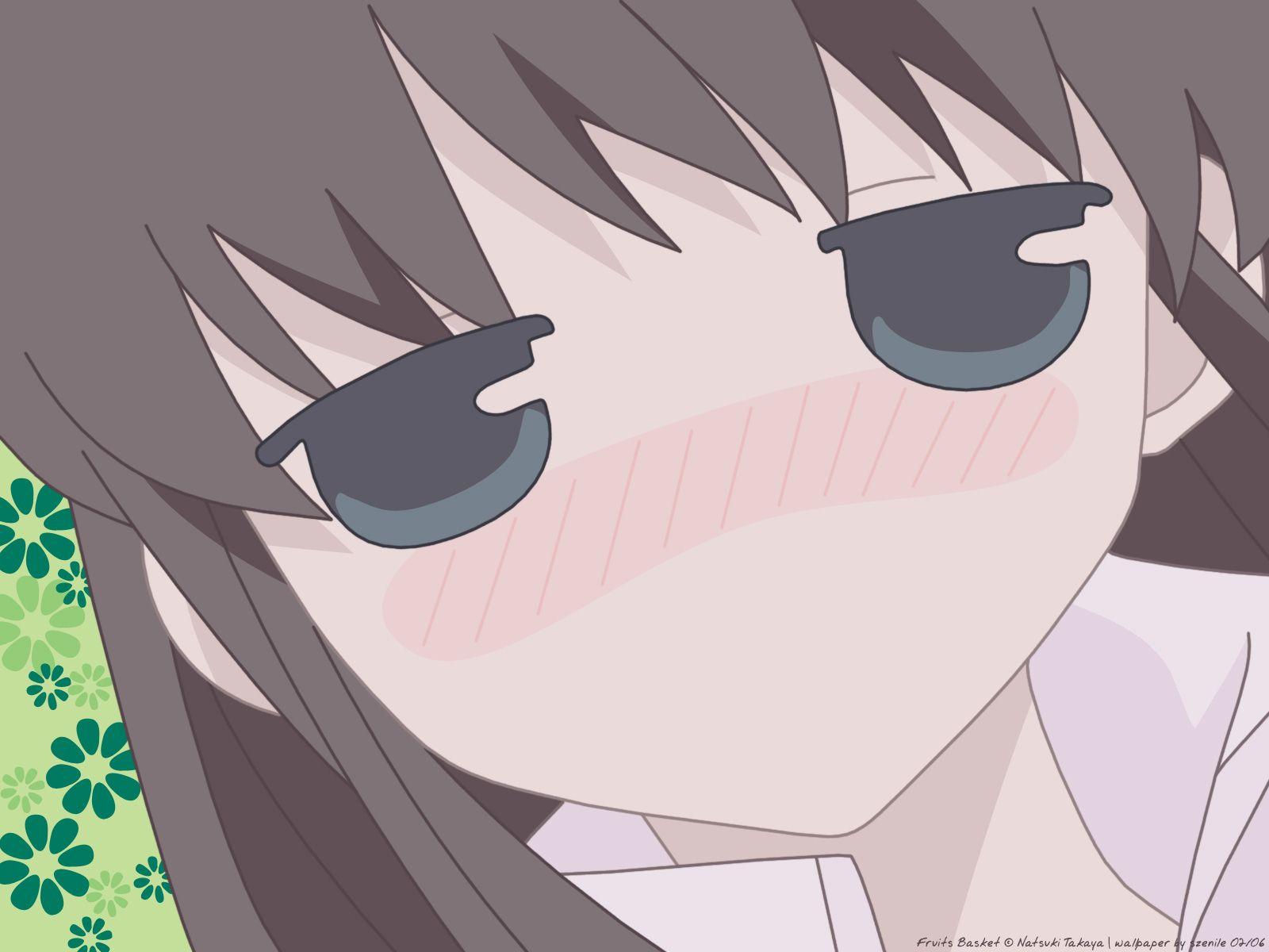 1600x1200 fruits basket honda tohru. konachan .