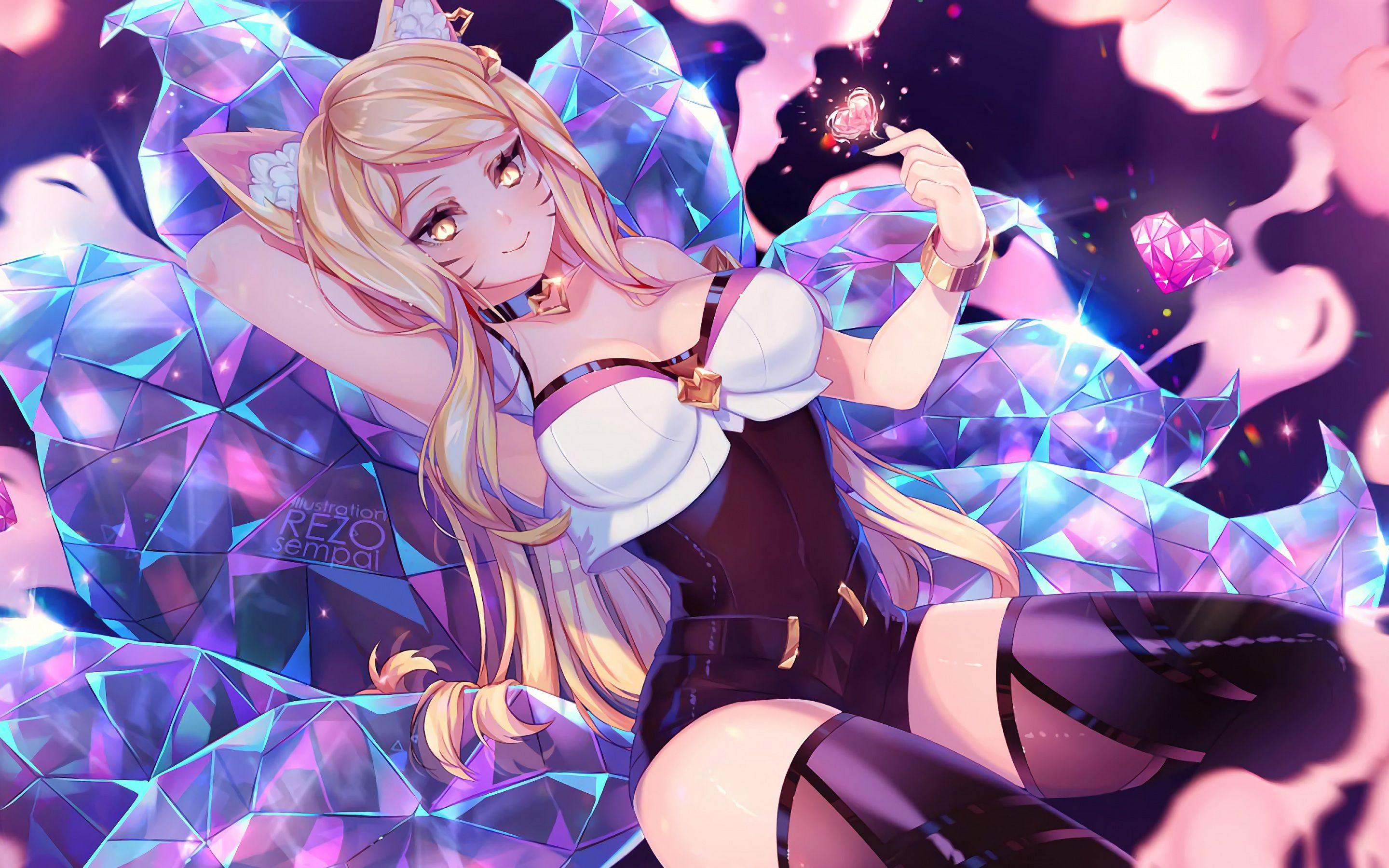 2880x1800 K DA Ahri, League Of
