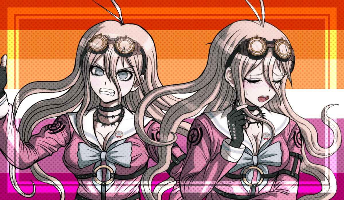 1200x699 A Lesbian Miu Iruma Edit Set For Anon .dangan Kinnie Pride.