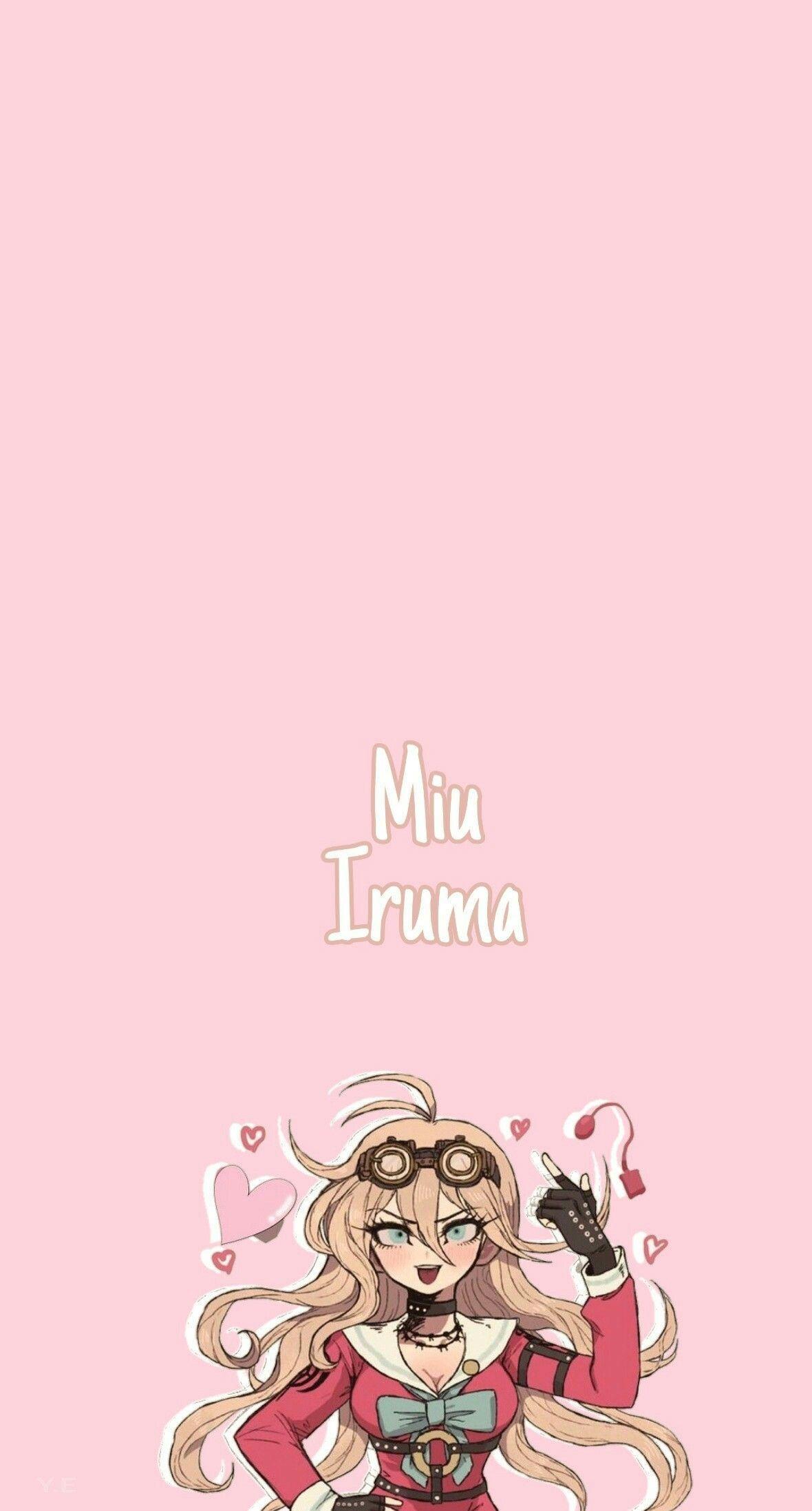 1180x2194 Miu Iruma wallpaper. Anime wallpaper .com
