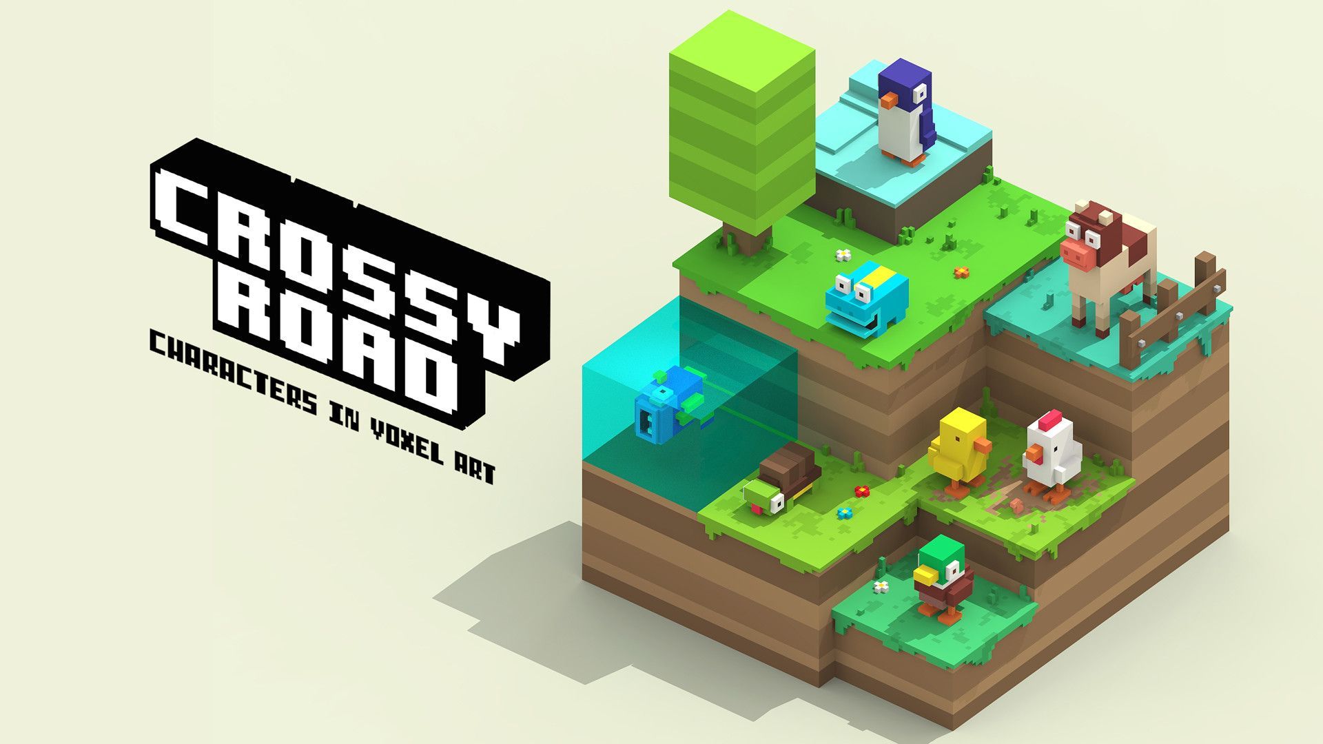 1920x1080 Crossy Road Wallpaper