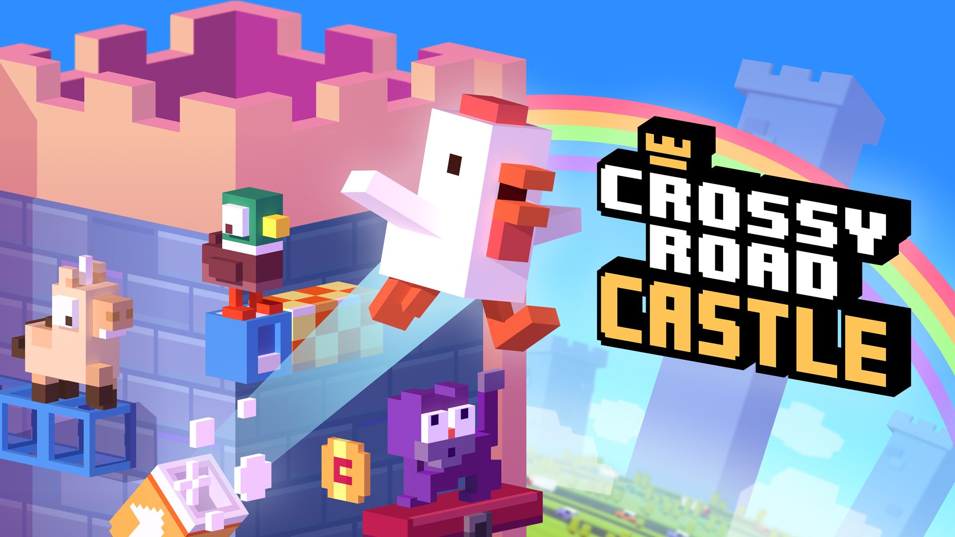 1920x1080 Crossy Road Castle Review