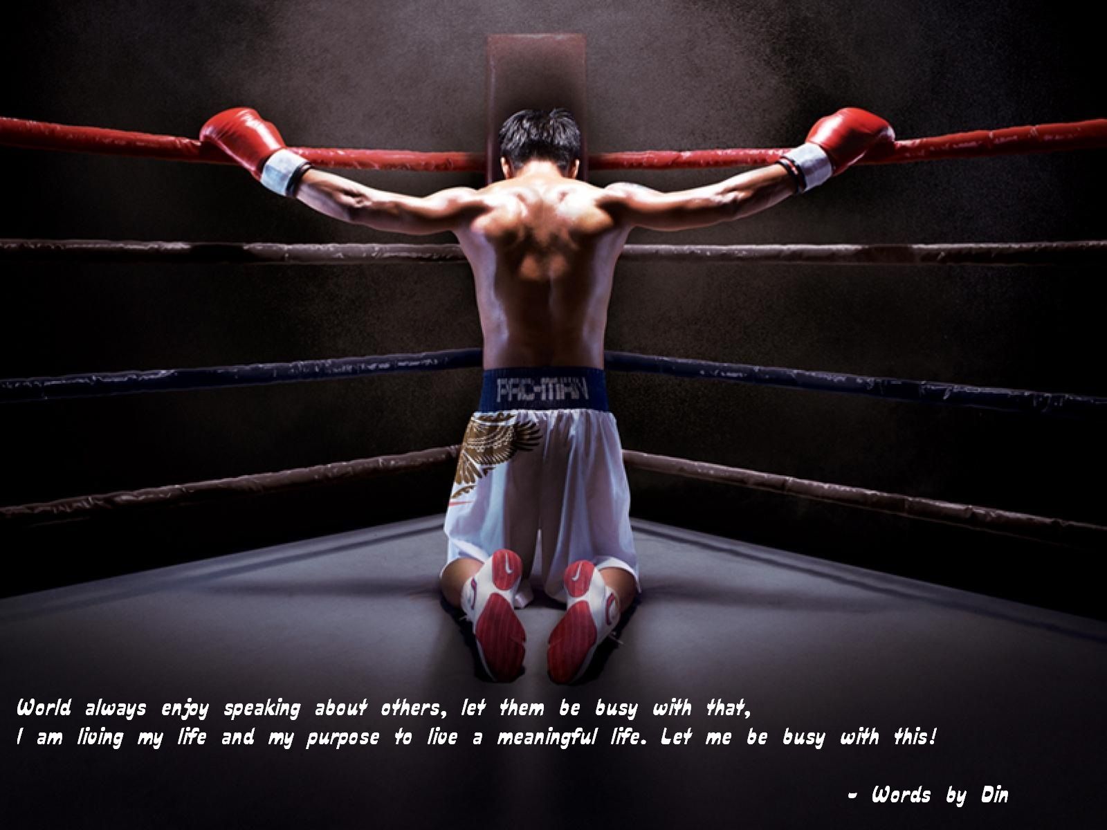 1600x1200 Boxing Motivation Wallpaper