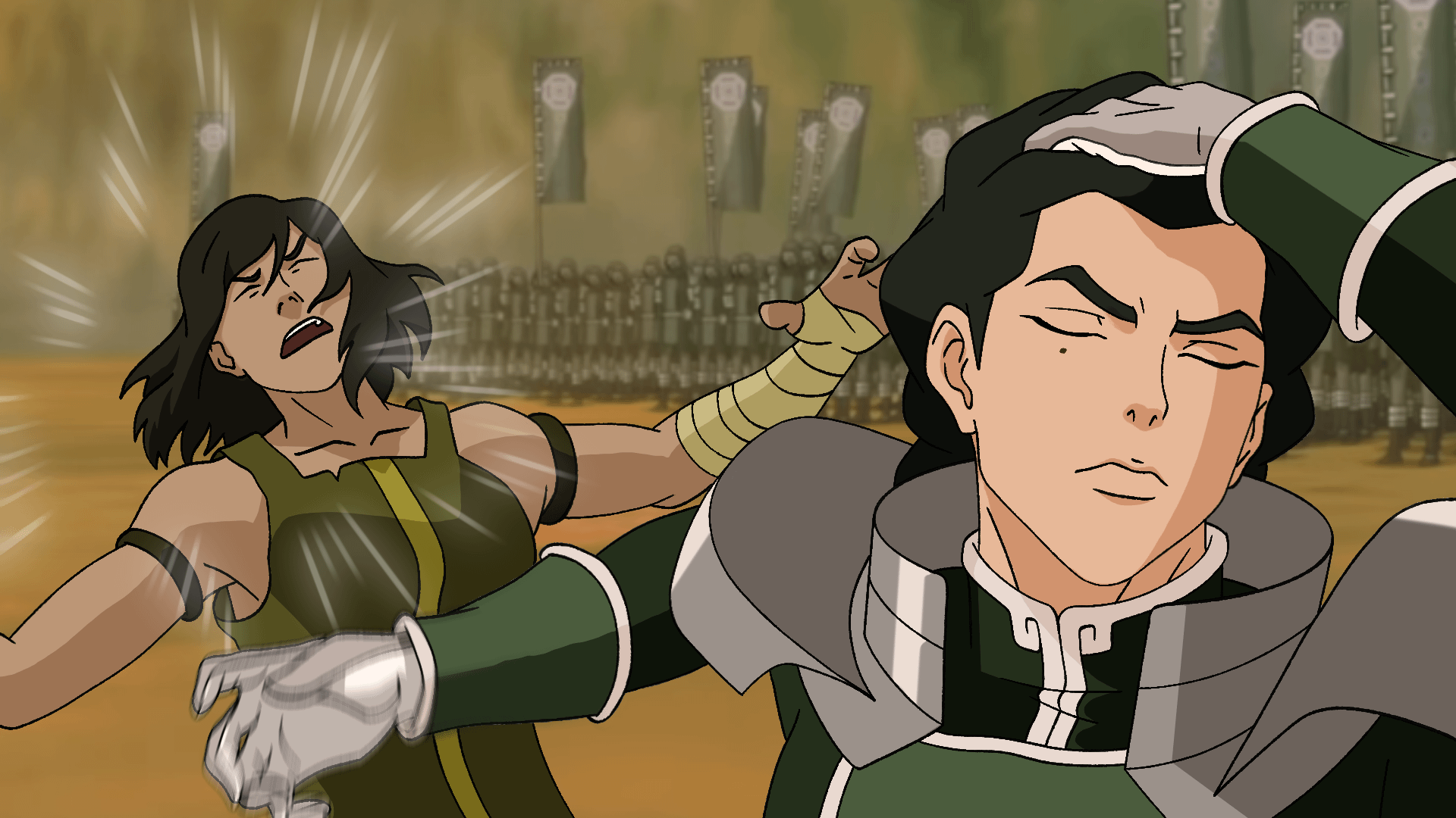 1920x1080 Kuvira highlight reel I made for people who have not seen season 4 of Korra