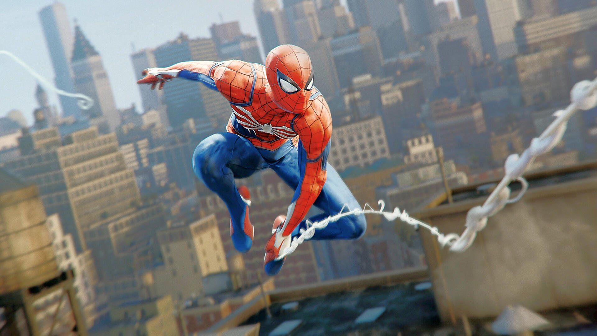 1920x1080 Spider Man HD Wallpaper: Marvel's Web Slinging Hero In Actionx1080